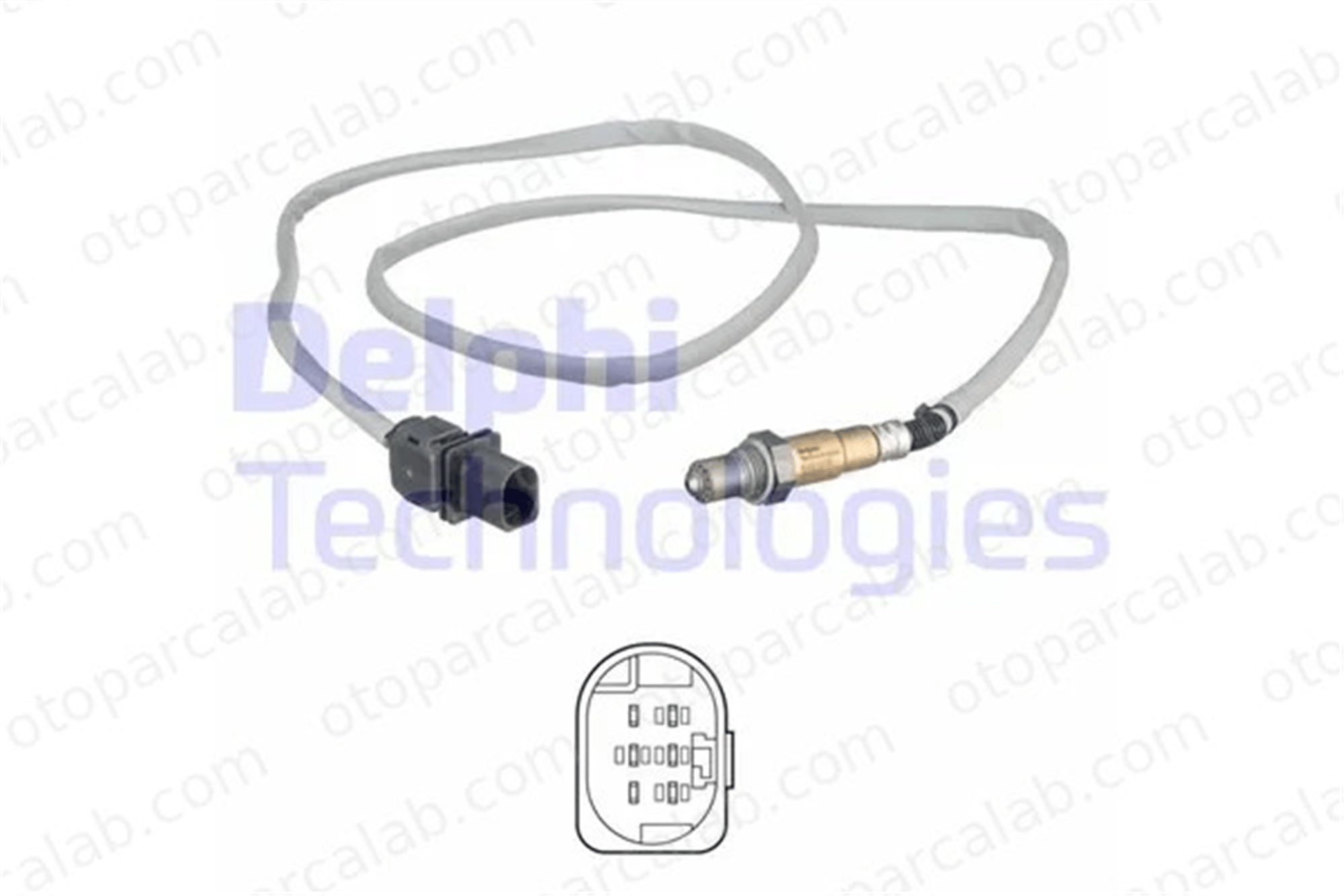 DELPHI ES21275-12B1 Oksijen (Lambda) Sensörü BMW 5 5 Touring 11787558073