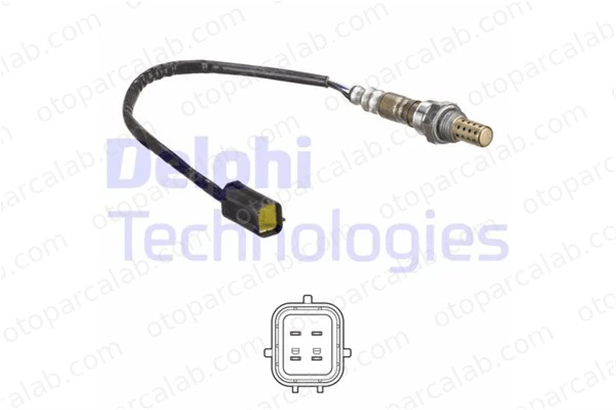 DELPHI ES21325-12B1 Oksijen (Lambda) Sensörü CHEVROLET AVEO / KALOS Hatchback SPARK 96418970 96423429
