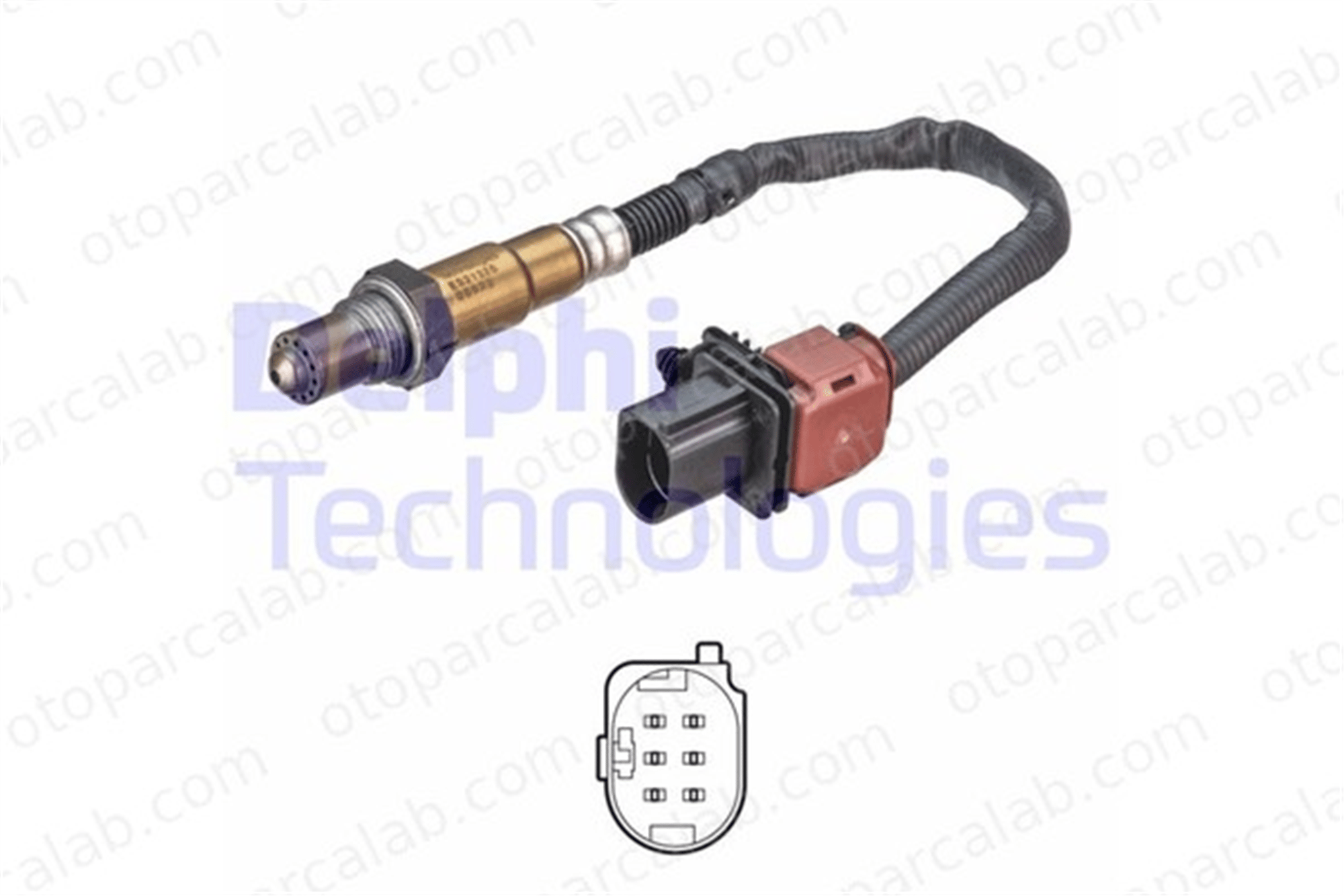 DELPHI ES21326-12B1 Oksijen (Lambda) Sensörü FORD FOCUS IV FOCUS IV Turnier 2218077 JX619Y460EA