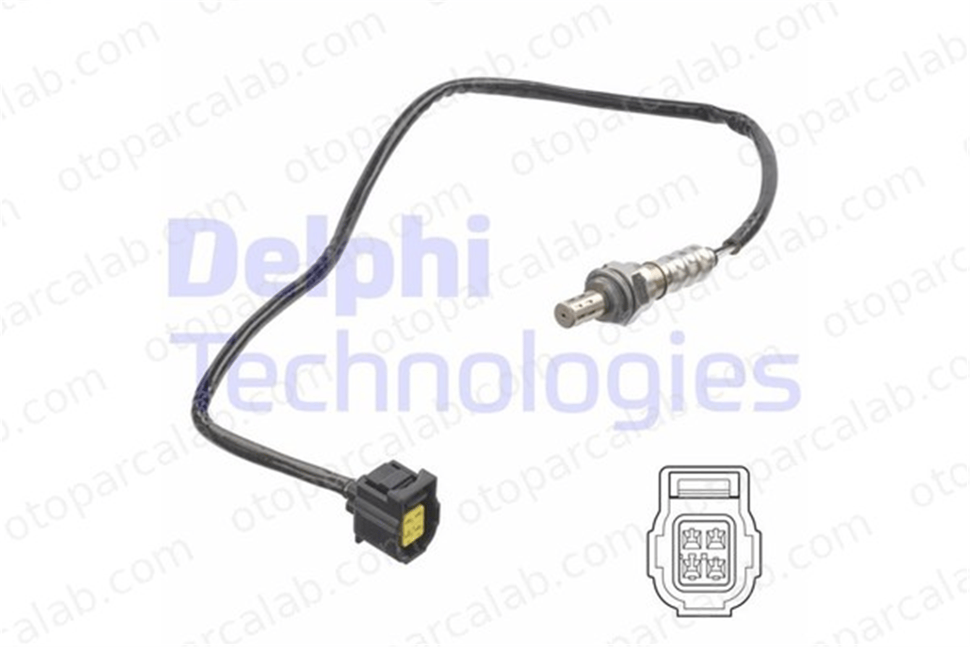 DELPHI ES21342-12B1 Oksijen (Lambda) Sensörü MERCEDES-BENZ C-SERISI T-Model C-SERISI A0065422218 65422218