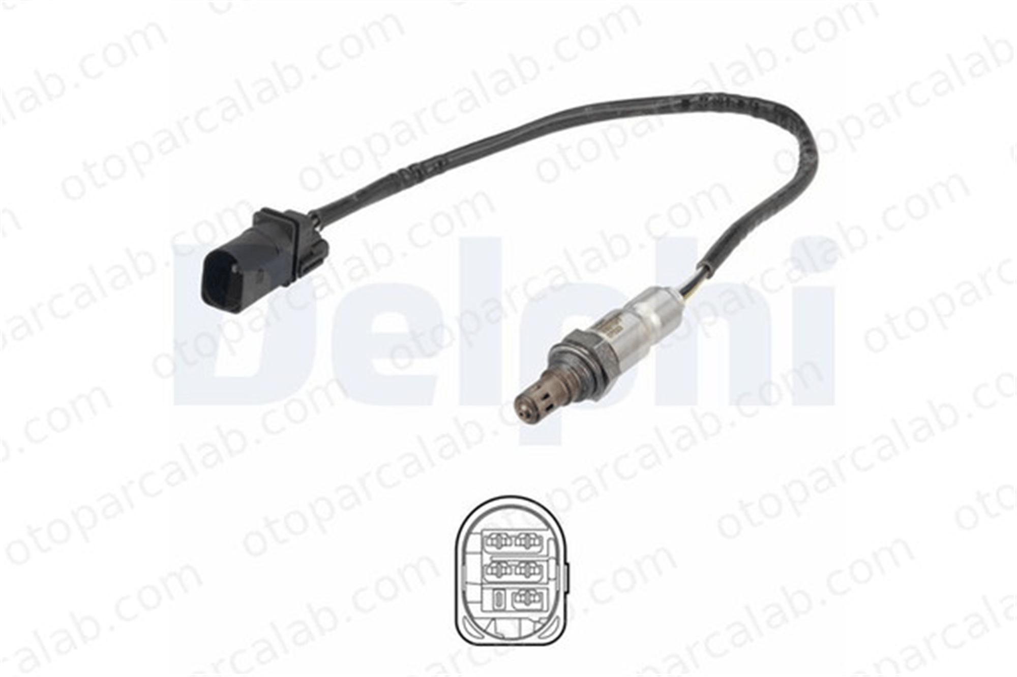 DELPHI ES21377-12B1 Oksijen (Lambda) Sensörü VW TIGUAN TOURAN 4L906262AE 04L906262AE