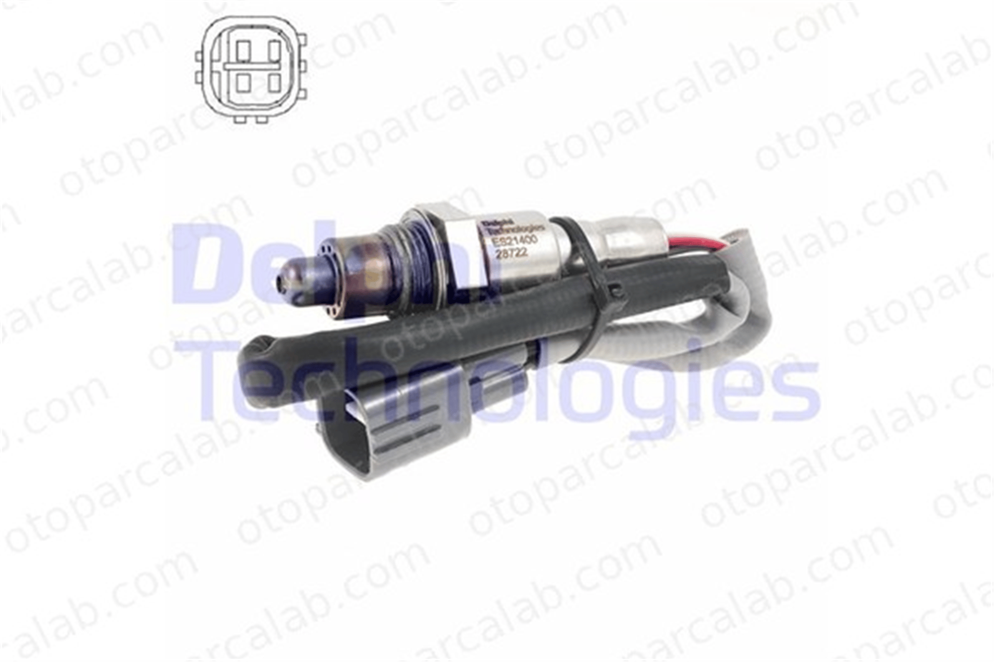 DELPHI ES21400-12B1 Oksijen (Lambda) Sensörü CITROËN C1 II PEUGEOT 108 1643559380 B000767980