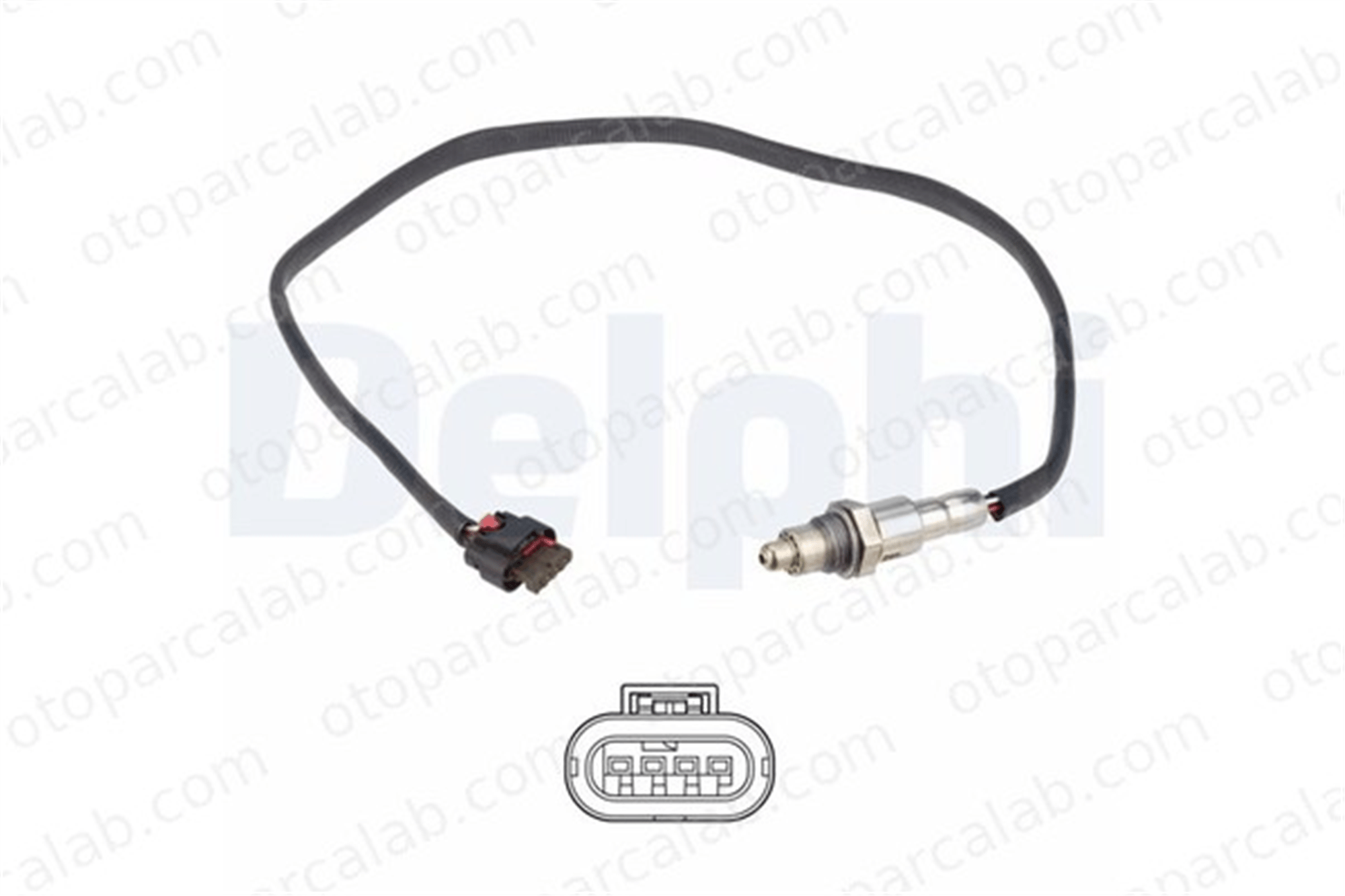DELPHI ES21411-12B1 Oksijen (Lambda) Sensörü FORD FIESTA VII ECOSPORT 2137167 2200268