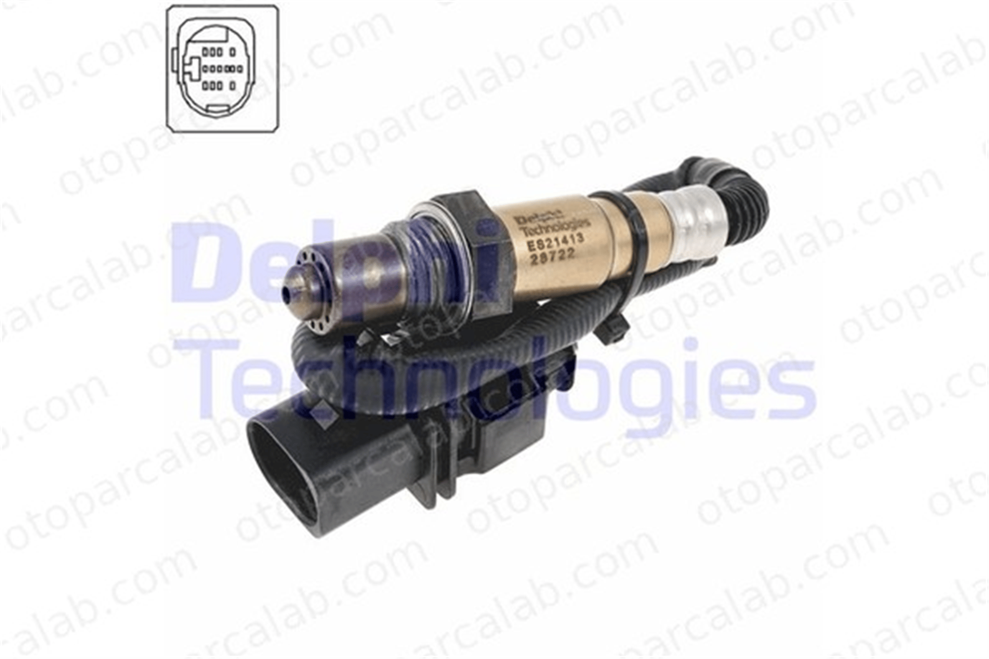 DELPHI ES21413-12B1 Oksijen (Lambda) Sensörü RENAULT TRAFIC III Minibüs/Otobüs ESPACE V 226A49071R 8201028297