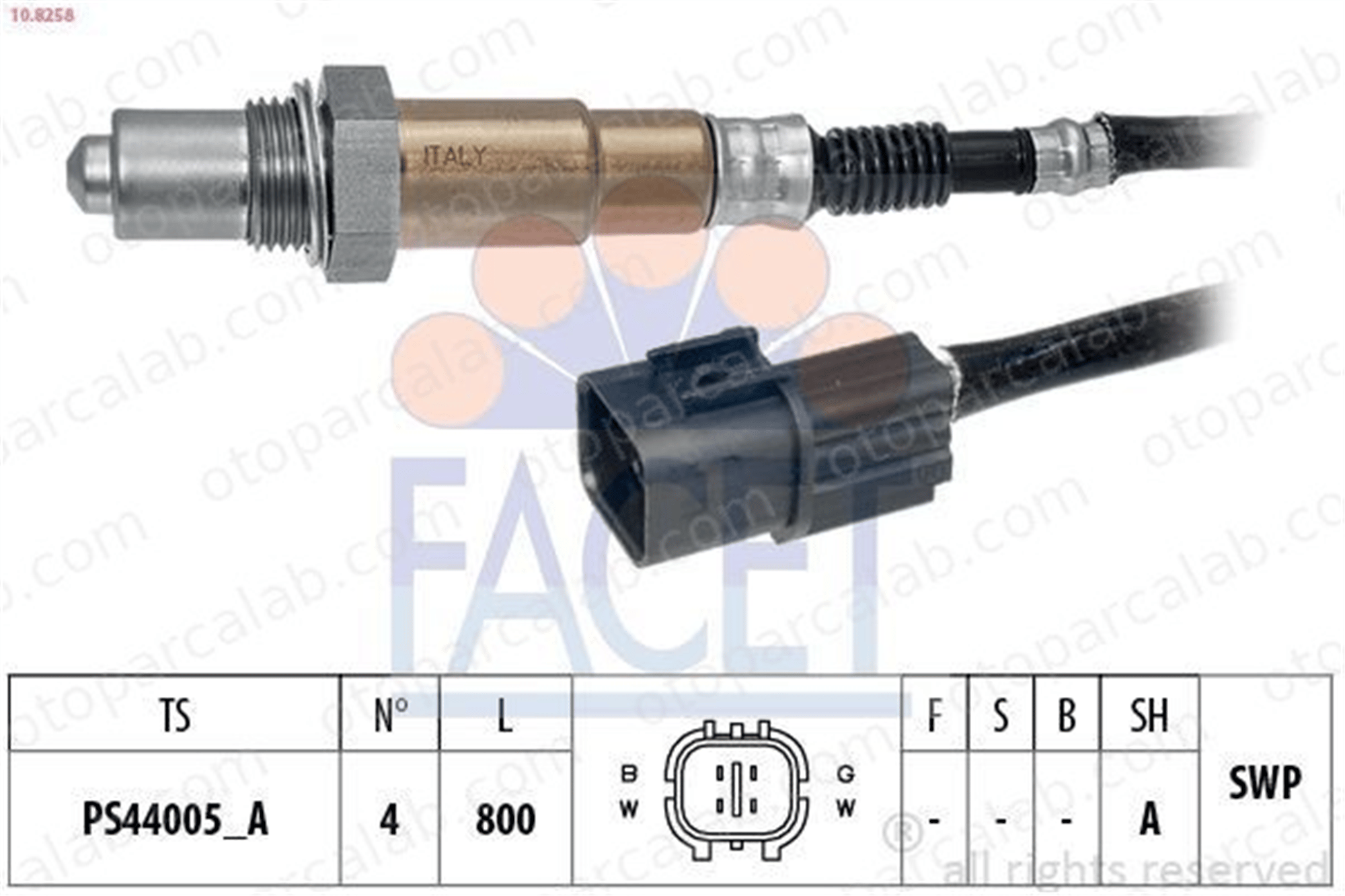DELPHI ES21639-12B1 Oksijen (Lambda) Sensörü HYUNDAI GETZ 3921002910