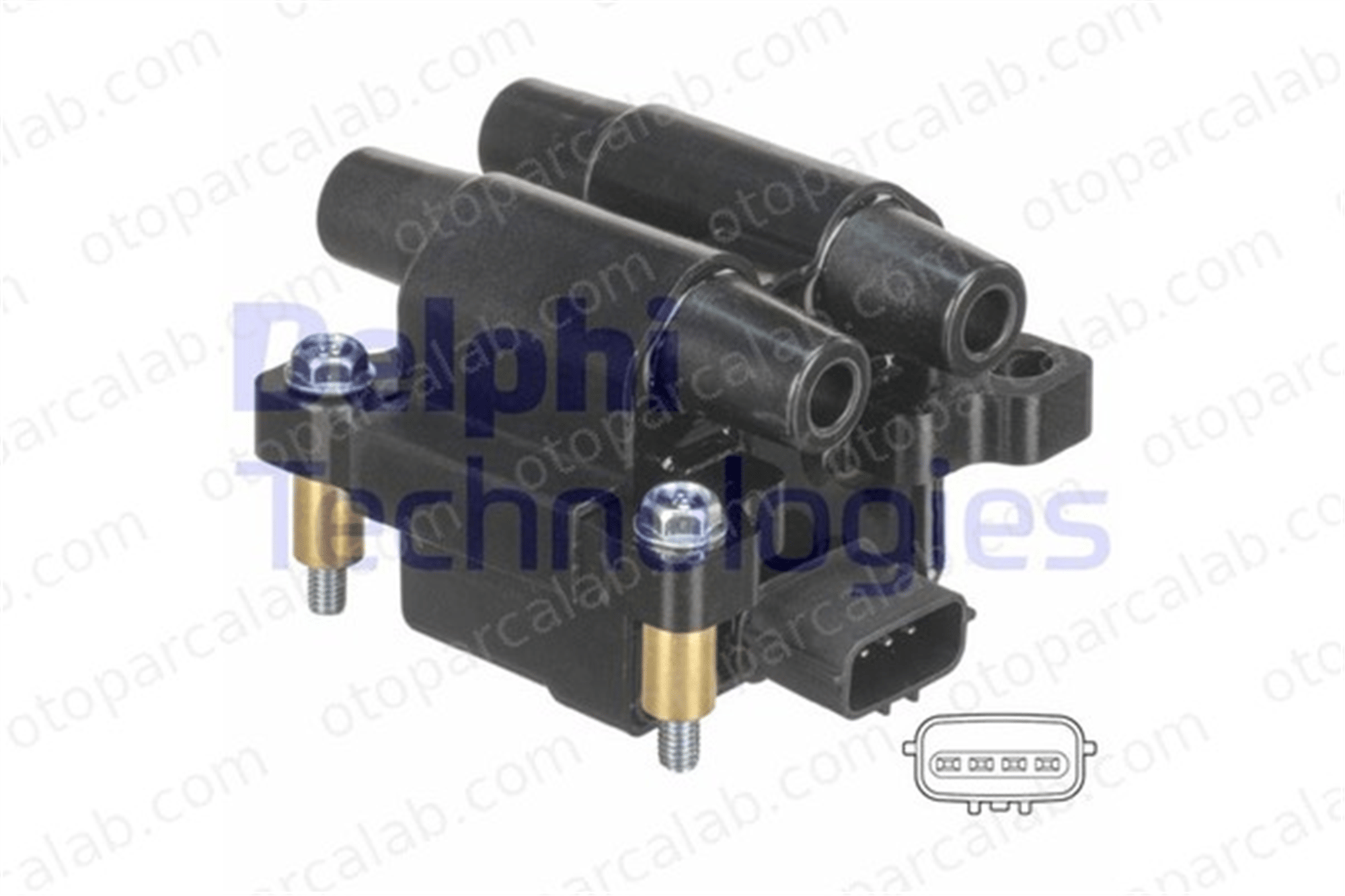 DELPHI GN10405-12B1 Ateşleme Bobini SUBARU LEGACY IV LEGACY IV Station wagon 22433AA500 22433AA580