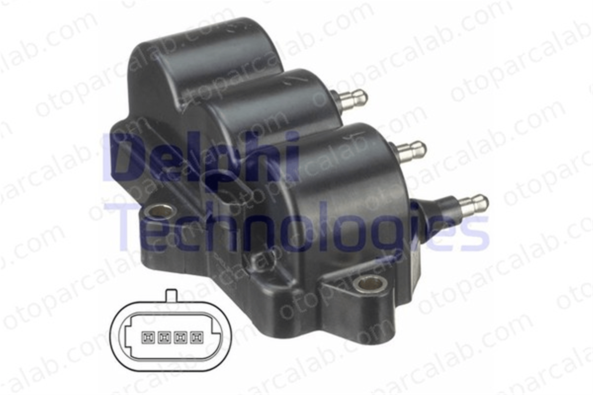 DELPHI GN10513-12B1 Ateşleme Bobini CHEVROLET MATIZ DAEWOO MATIZ 96291054