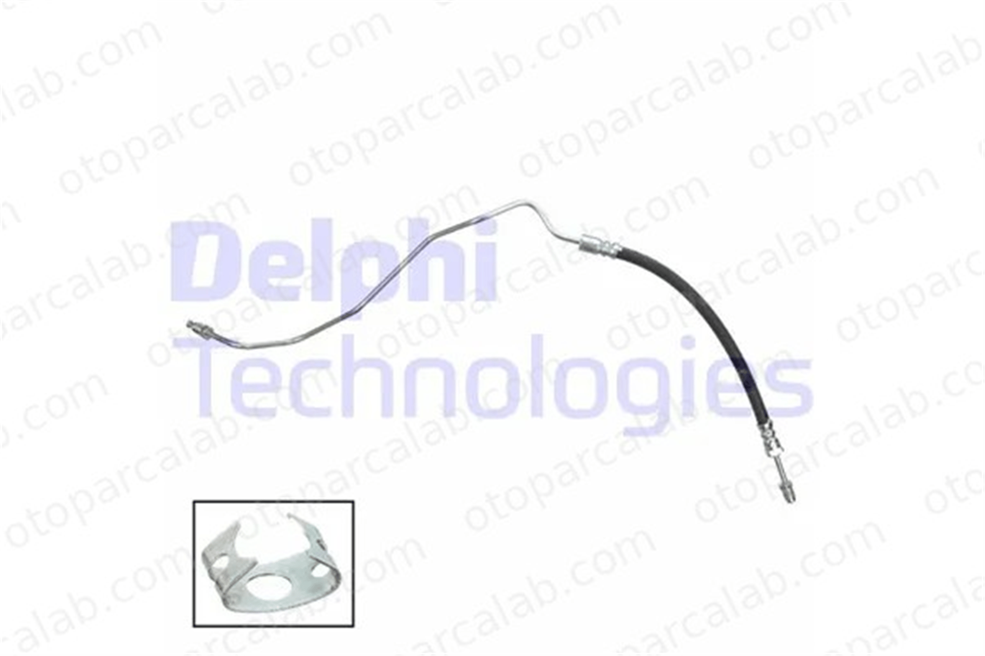 DELPHI LH7625 Fren Hortumu Arka Sol CITROËN DS3 DS3 Cabrio 4888AW 9812873780