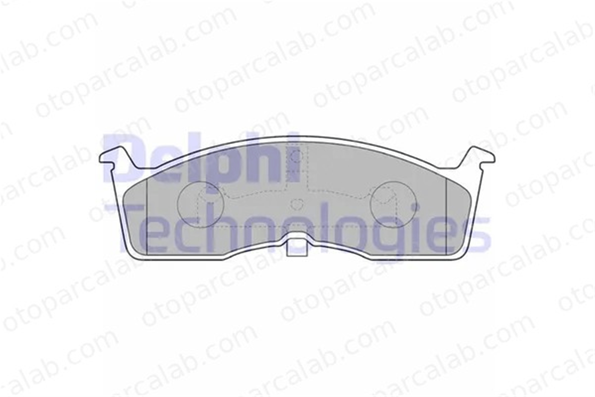 DELPHI LP1532 Fren Disk Balata Ön DODGE CARAVAN CHRYSLER NEON 4773264 4797567