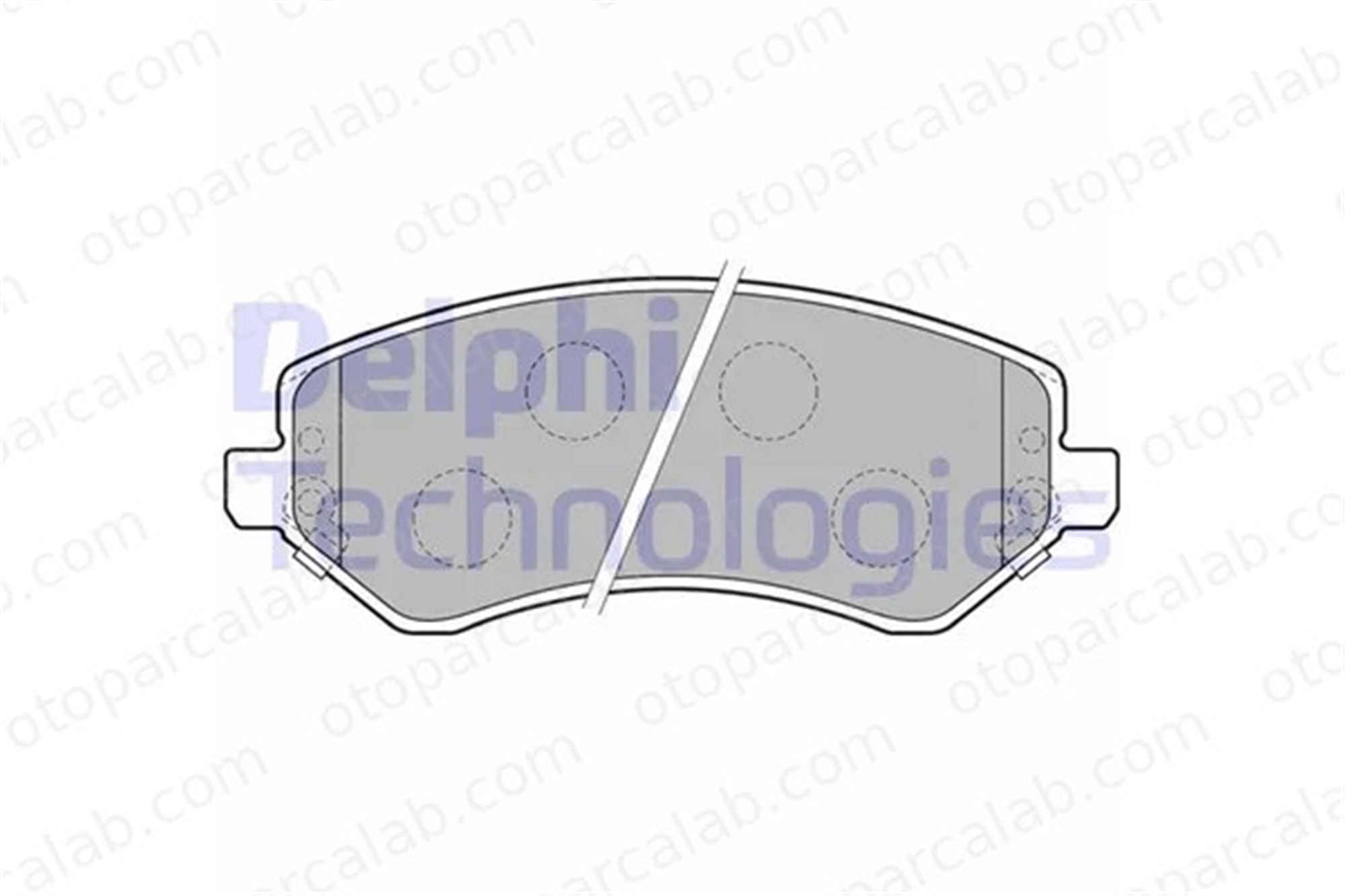 DELPHI LP1773 Fren Disk Balata Ön JEEP CHEROKEE CHRYSLER VOYAGER IV 5066427AA 05066427AA