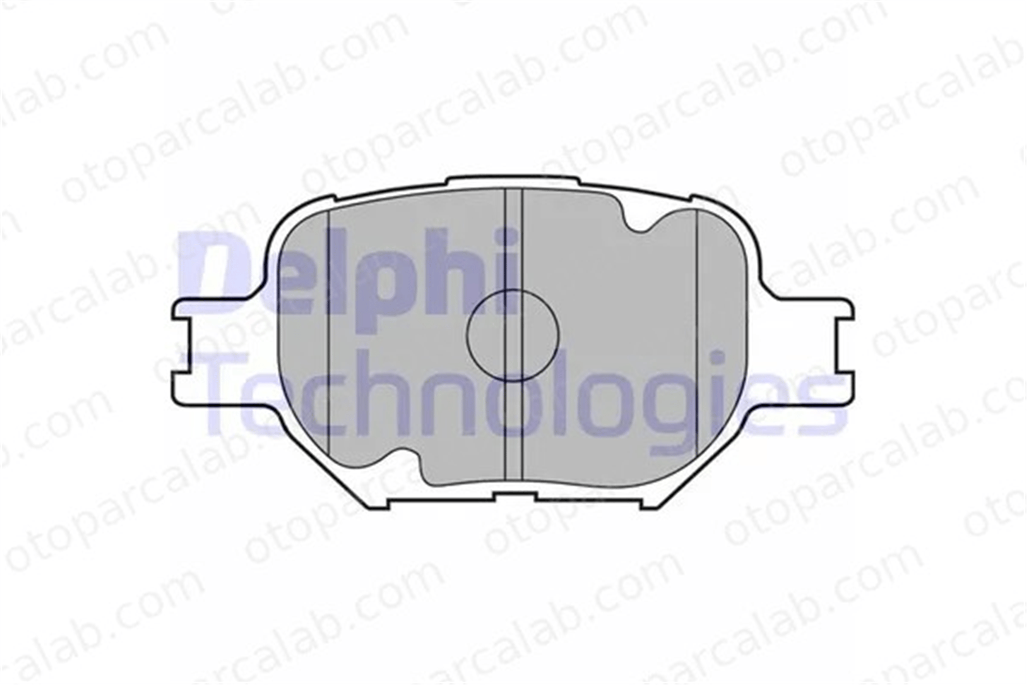 DELPHI LP1804 Fren Disk Balata Ön TOYOTA CELICA Coupe COROLLA Verso 446513030 04465-13030