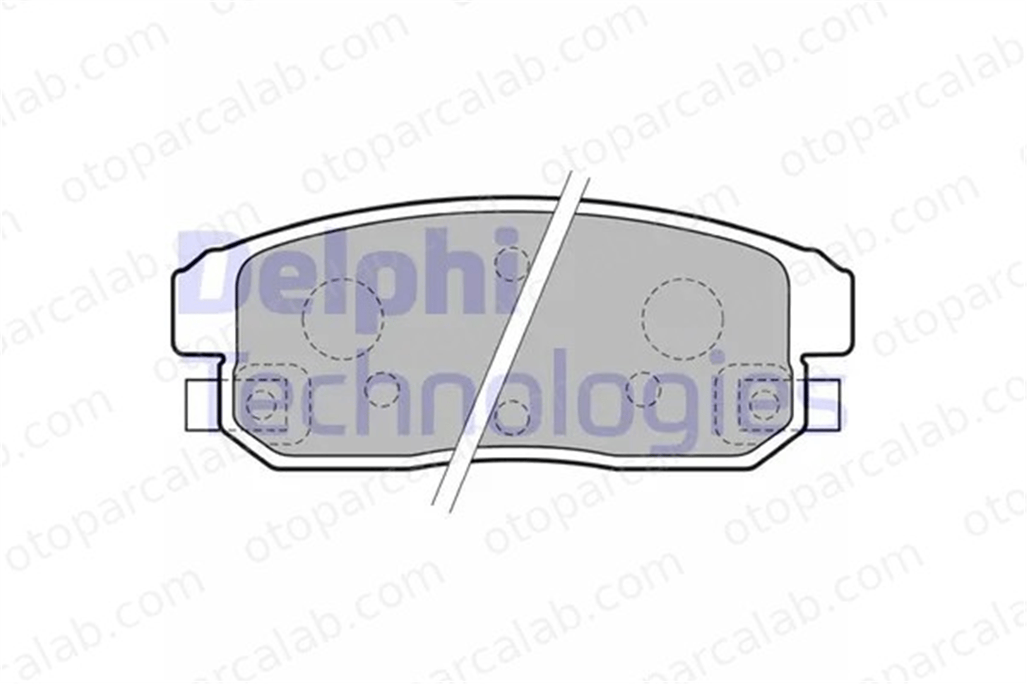DELPHI LP1829 Fren Disk Balata Ön MAZDA RX-8 SUZUKI IGNIS I 440606Y390 440604U092