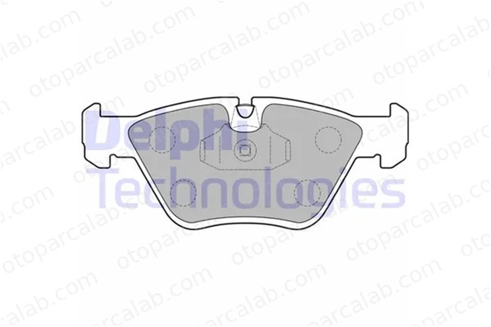 DELPHI LP1843 Fren Disk Balata Ön BMW X3 3 34116779652 34113404362