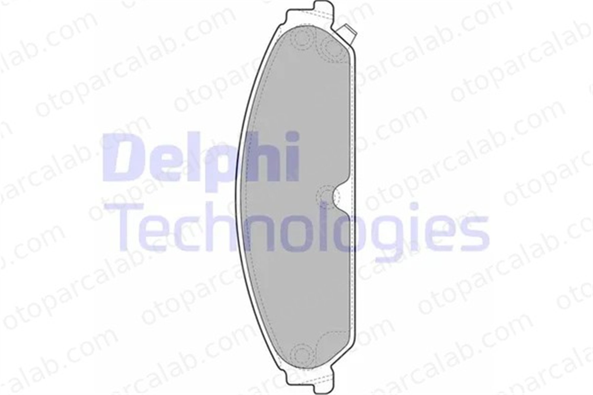 DELPHI LP2033 Fren Disk Balata Ön CHRYSLER 300C 300C Touring 5142559AA 05142559AA
