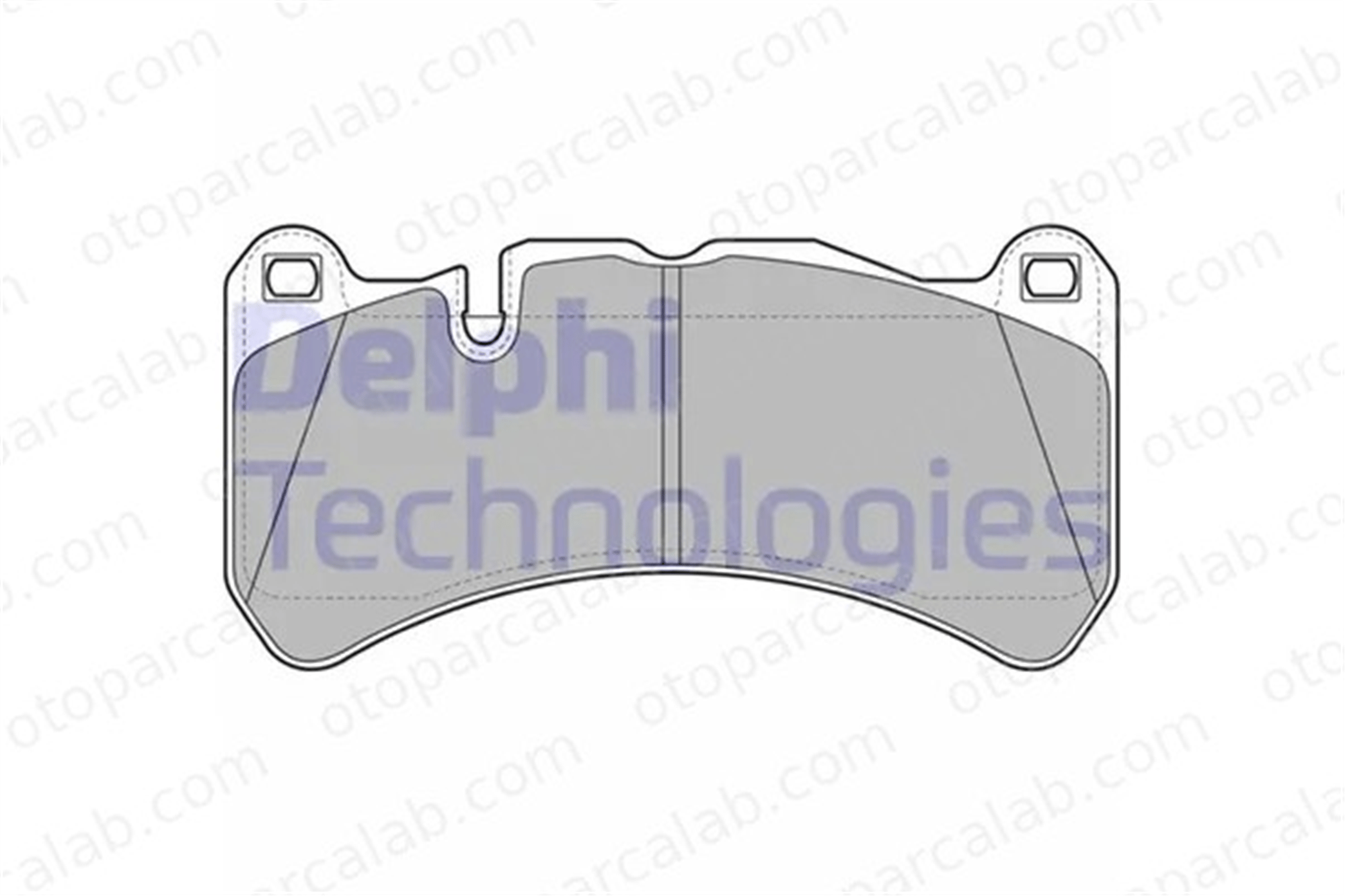 DELPHI LP2053 Fren Disk Balata Ön MERCEDES-BENZ CLK MASERATI GRANCABRIO A0054203920 980139070