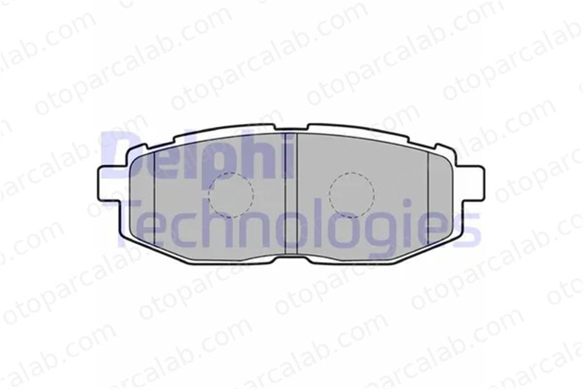 DELPHI LP2076 Fren Disk Balata Ön SUBARU FORESTER TRIBECA 26696CA000 26696SG000