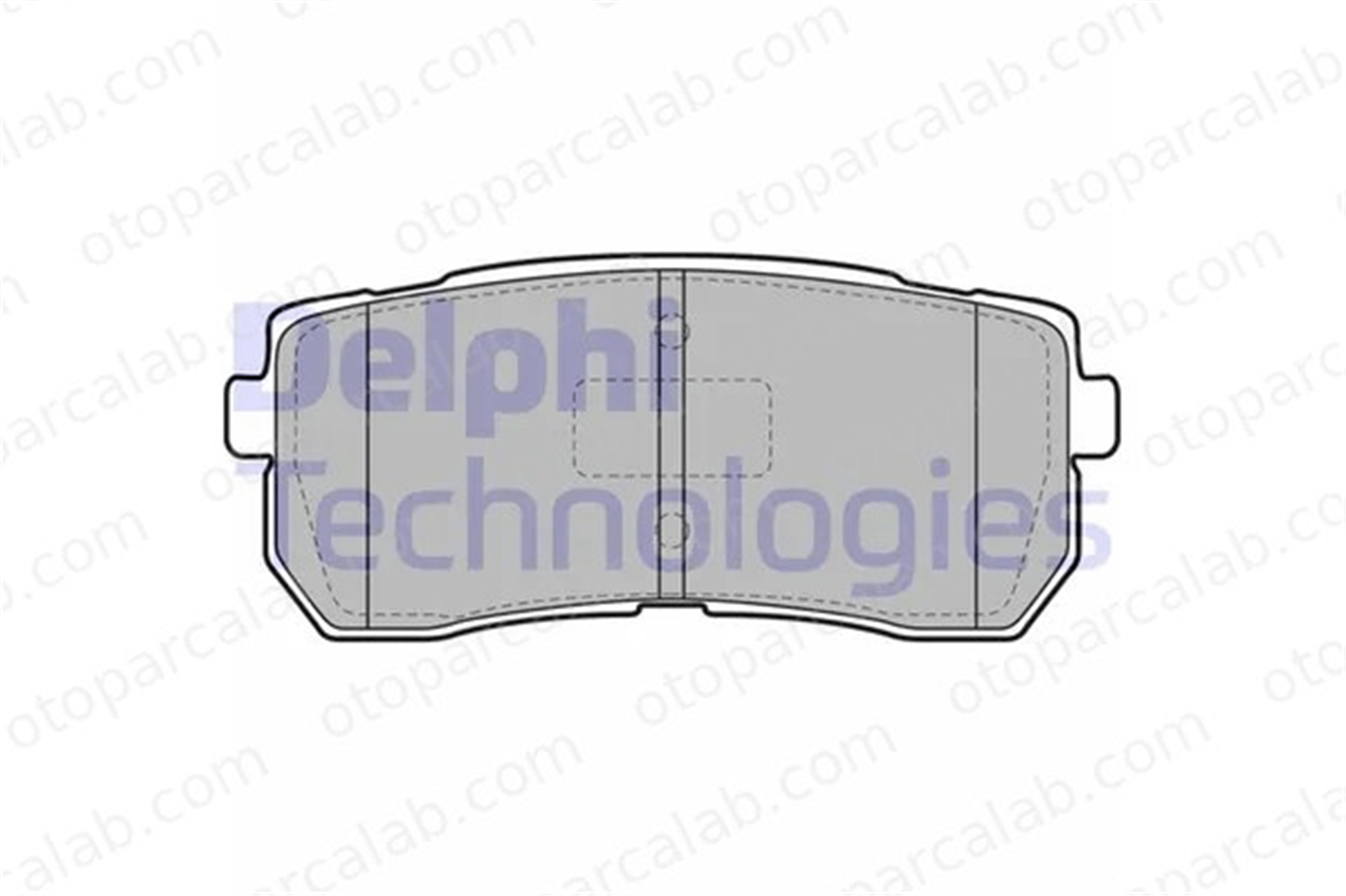 DELPHI LP2095 Fren Disk Balata Ön KIA CARNIVAL / GRAND CARNIVAL III HYUNDAI H-1 Cargo 583023JA00 583024HA50