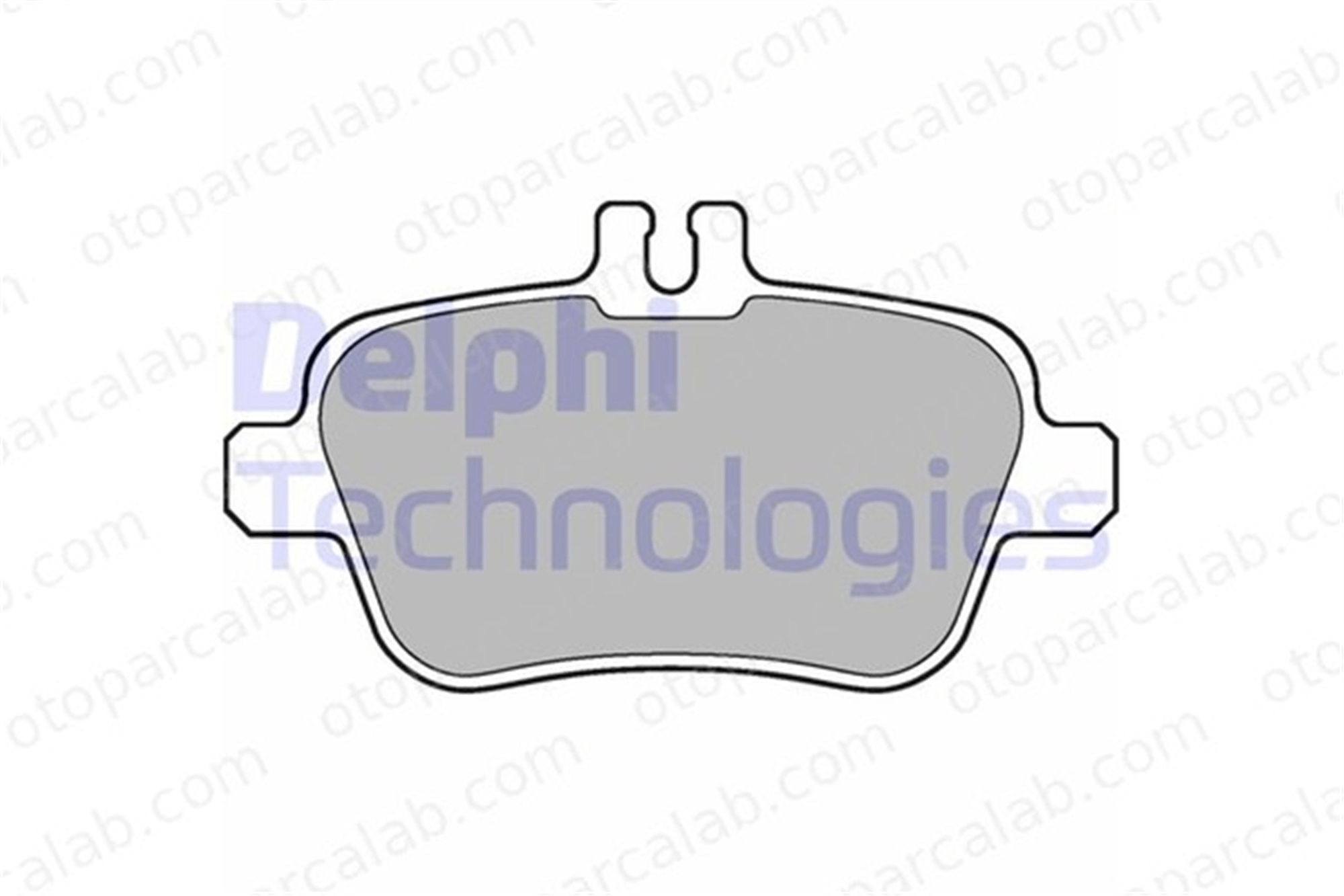 DELPHI LP2289 Fren Disk Balata Arka MERCEDES-BENZ B-SERISI Sports Tourer A-SERISI A0074209520 44060HG00A