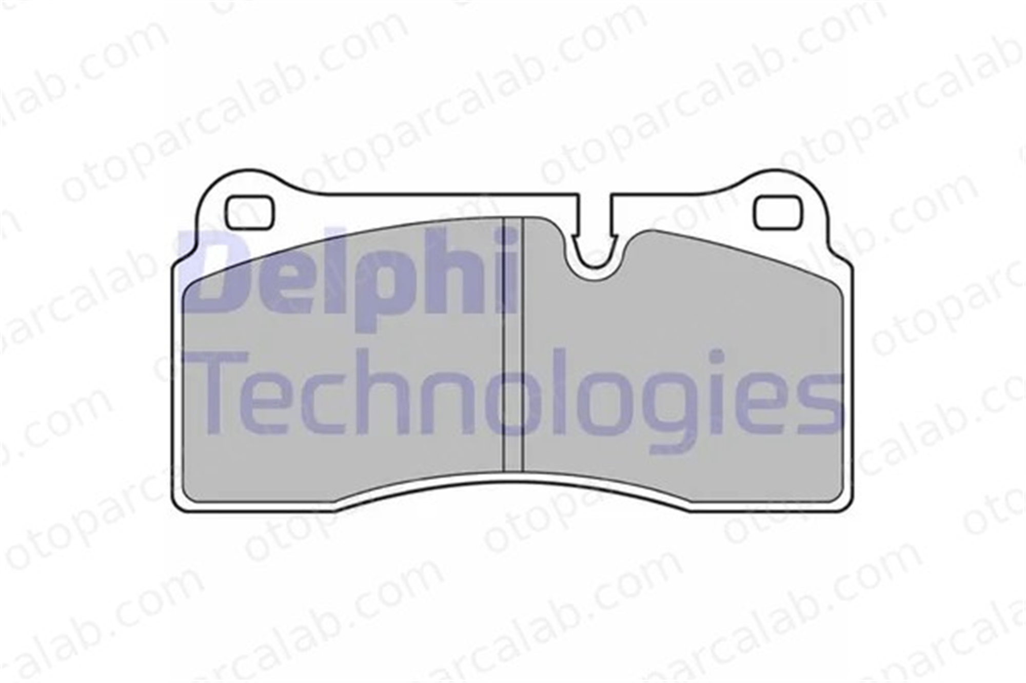 DELPHI LP2448 Fren Disk Balata Ön AUDI Q7 R8 420698451B 420698451C