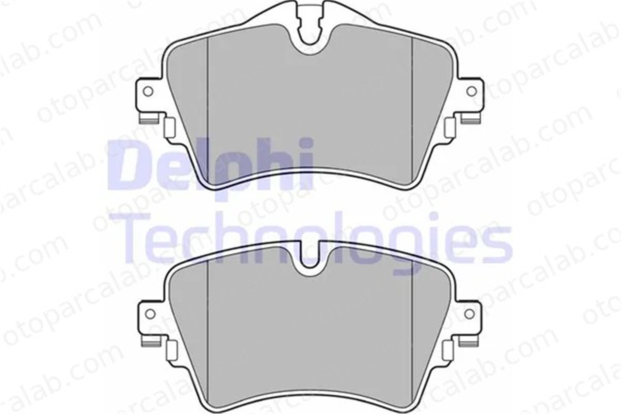 DELPHI LP2717 Fren Disk Balata Ön MINI MINI BMW 2 Active Tourer 34106863293 34106874034