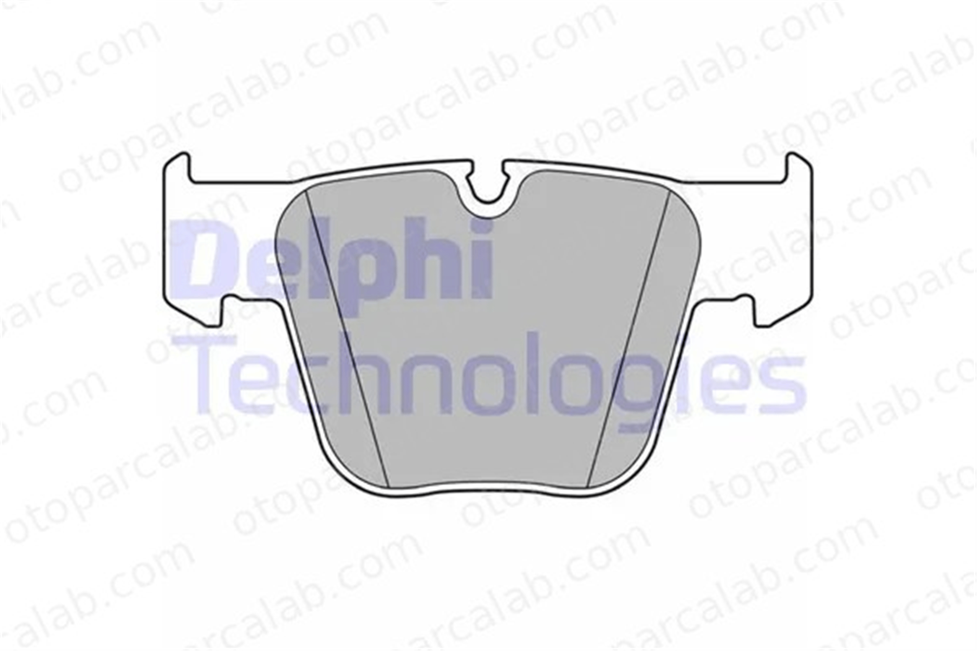 DELPHI LP2765 Fren Disk Balata Ön MERCEDES-BENZ S-SERISI S-SERISI Coupe A0044207520 4206904