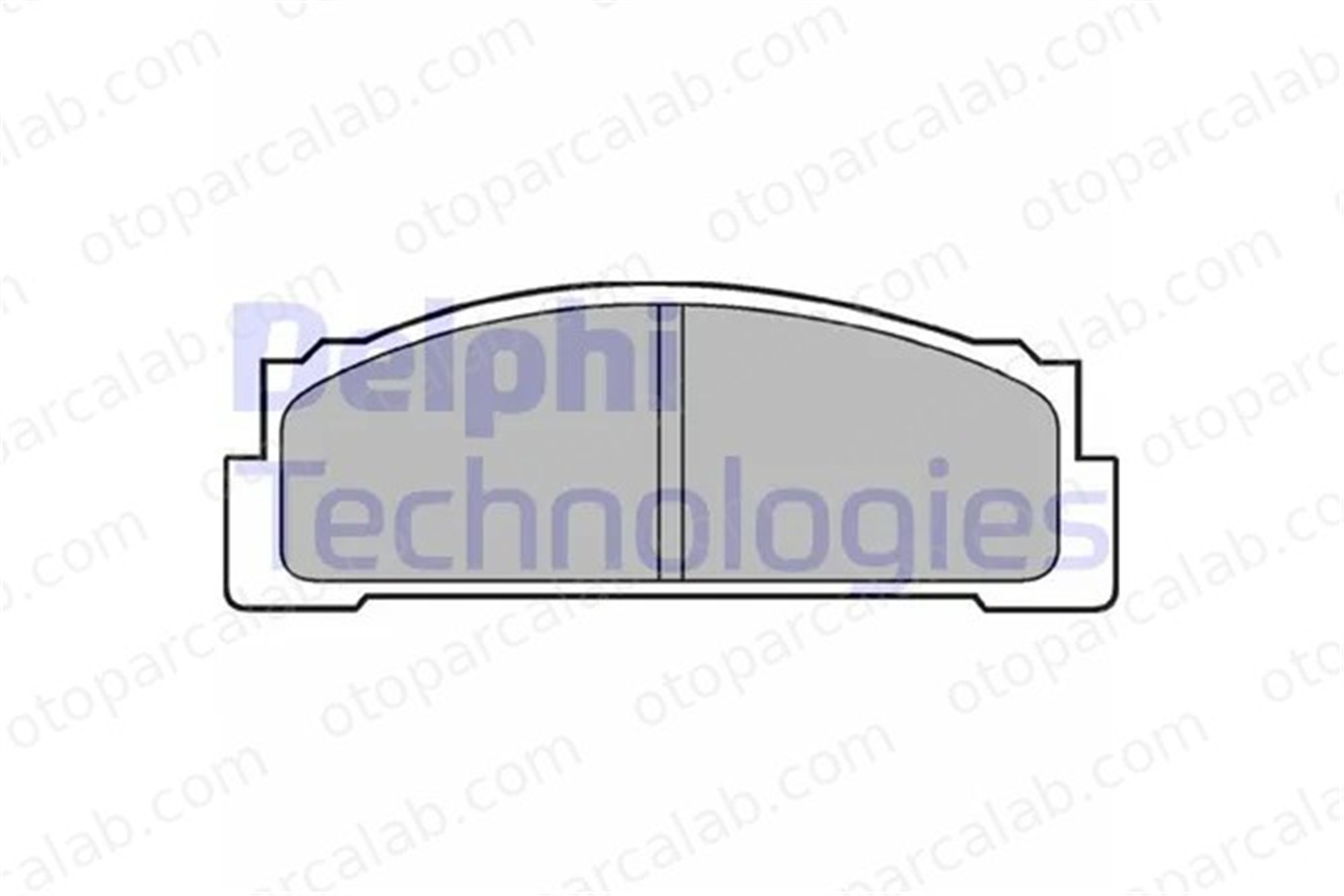 DELPHI LP30 Fren Disk Balata Ön FIAT 131 132 4236412 30633