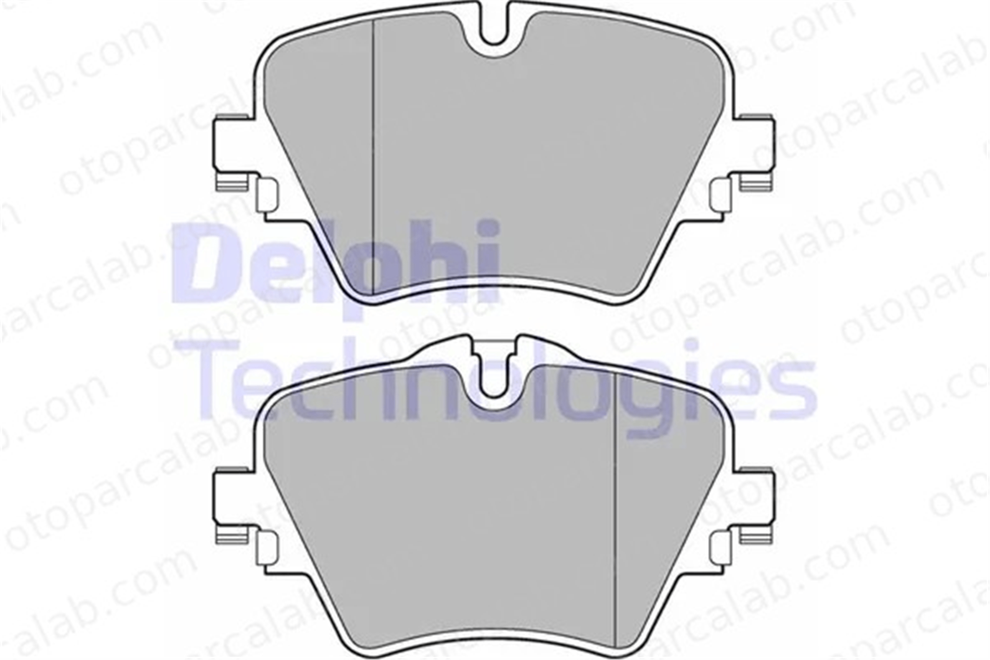 DELPHI LP3182 Fren Disk Balata Ön BMW 5 X1 34106860019 34106876245
