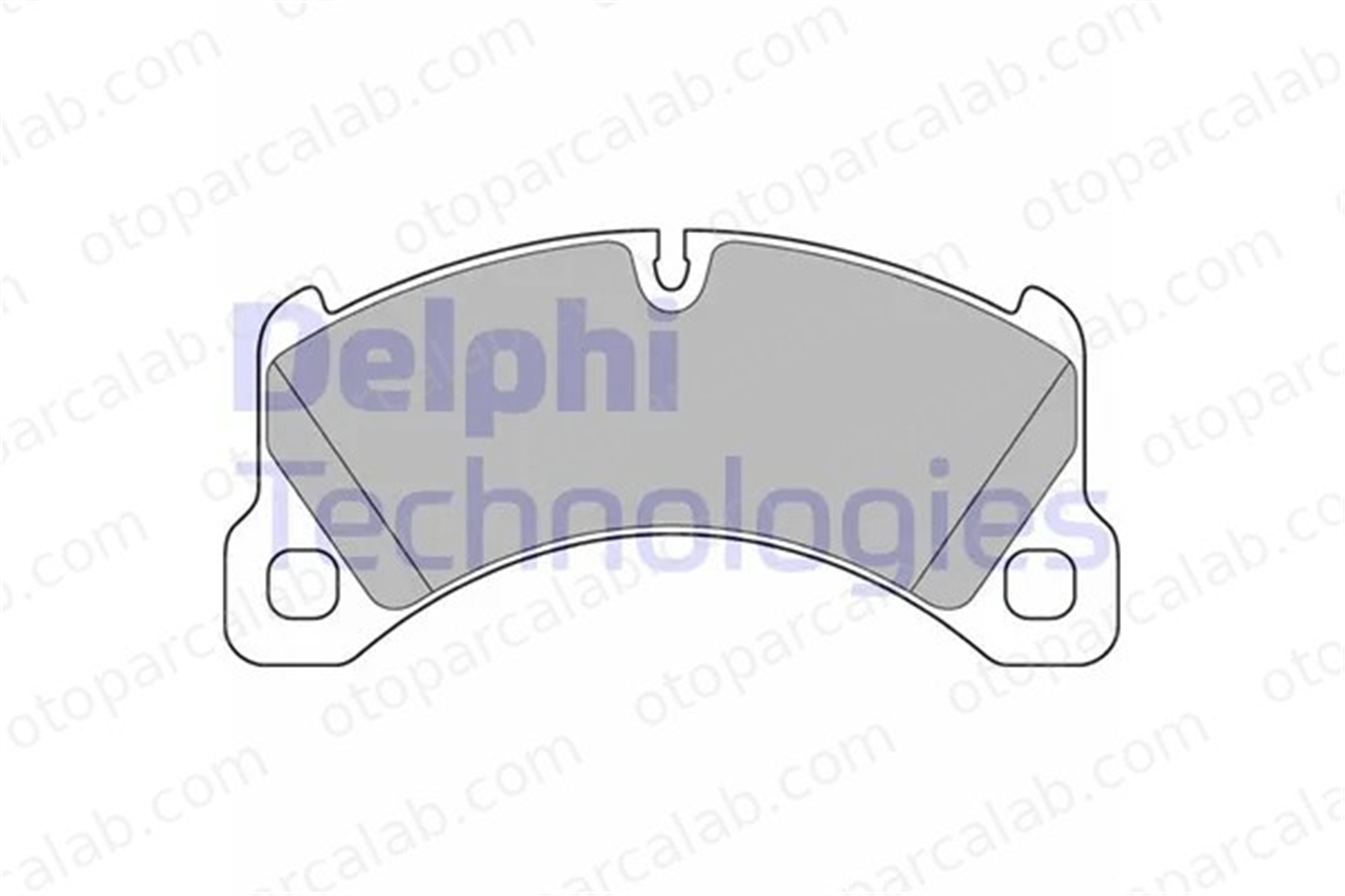 DELPHI LP3193 Fren Disk Balata Ön PORSCHE CAYENNE MACAN 95535193970 95835193970