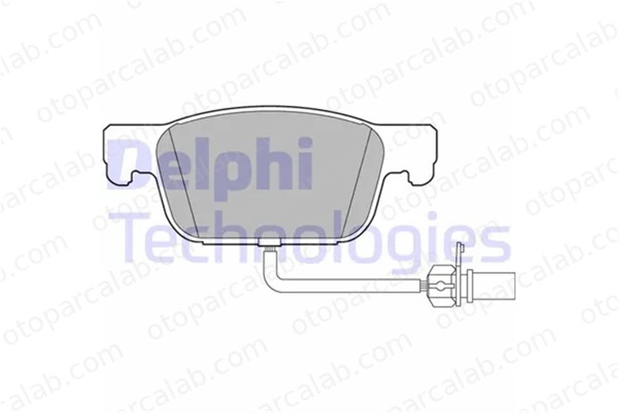 DELPHI LP3219 Fren Disk Balata Ön AUDI A4 B9 A4 B9 Avant 8W0698151Q 8W0698151AA