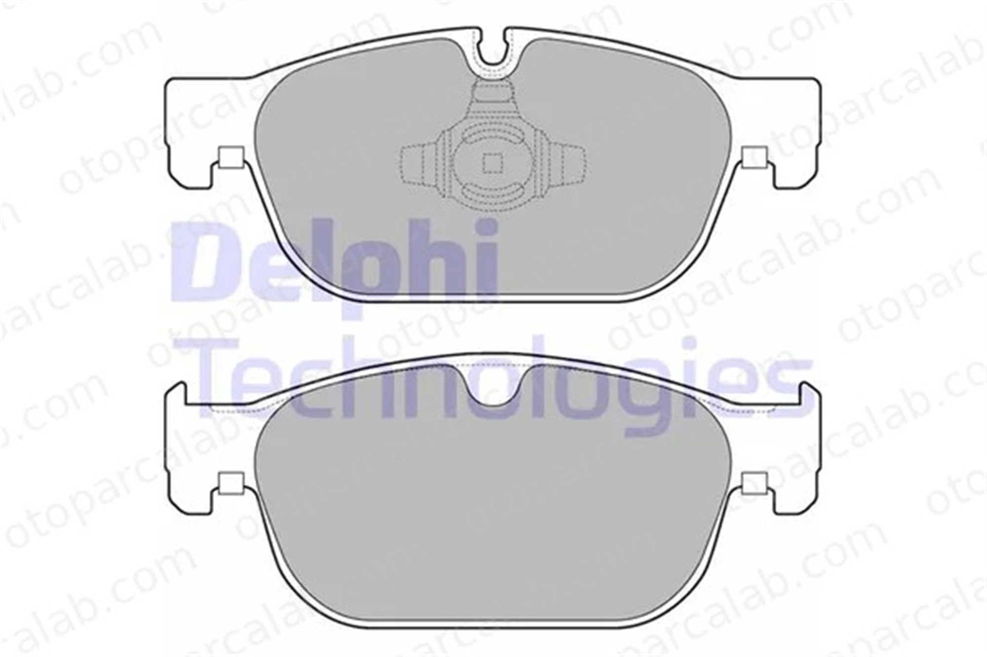 DELPHI LP3256 Fren Disk Balata Ön VOLVO XC60 II V90 II Station wagon 31476722 31445976