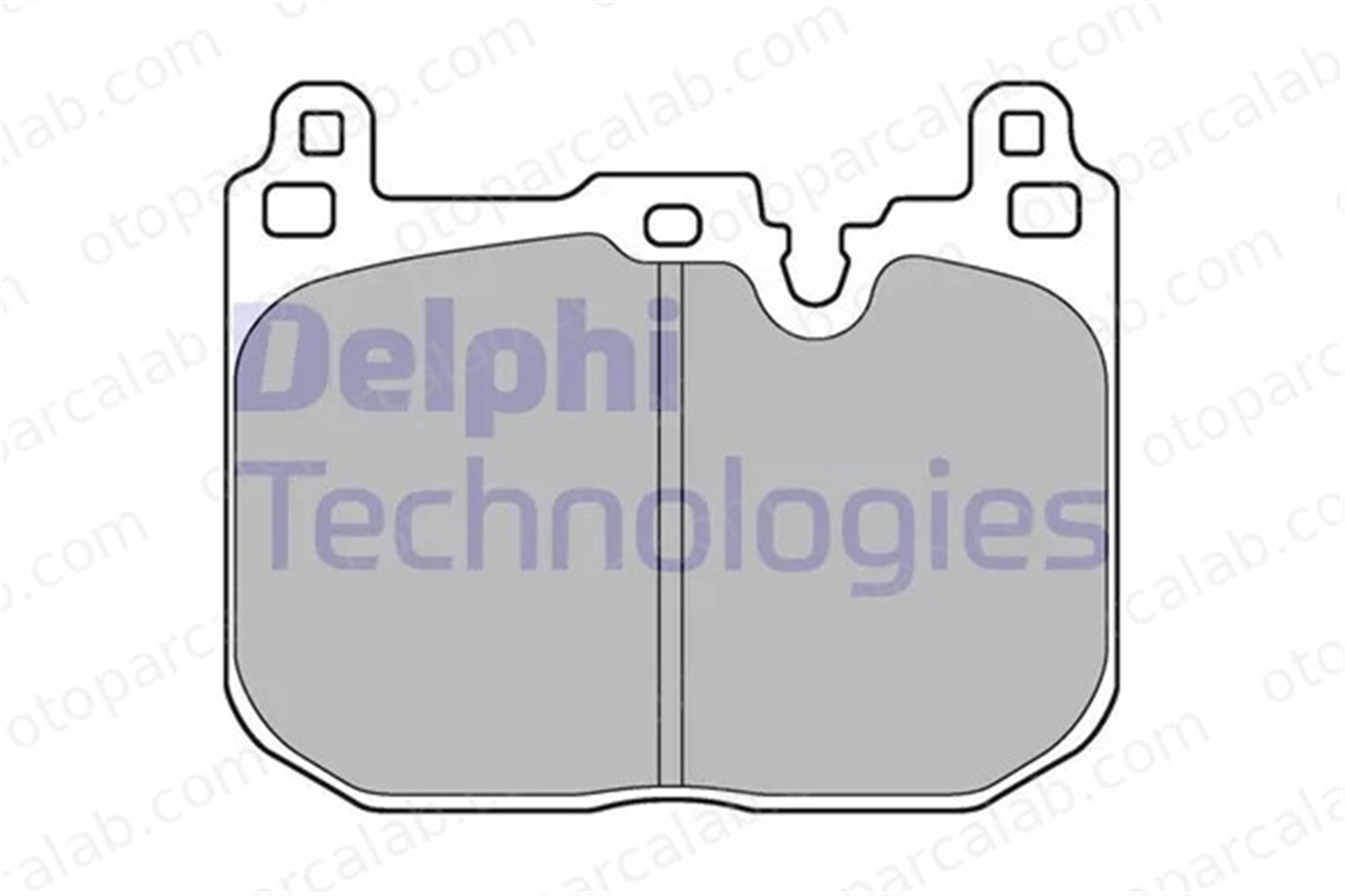 DELPHI LP3259 Fren Disk Balata Ön MINI MINI MINI CLUBMAN 34106860020 34106884224