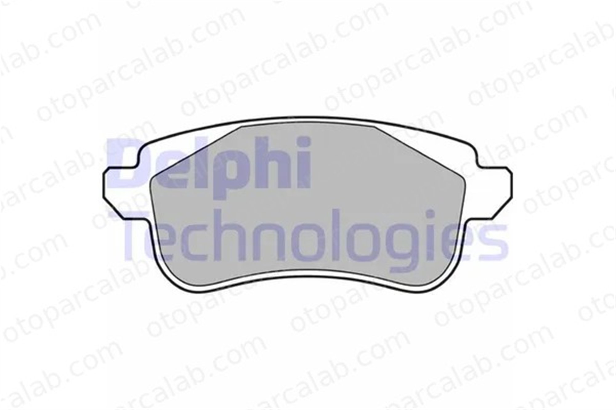 DELPHI LP3283 Fren Disk Balata Arka RENAULT MEGANE IV Grandtour SCÉNIC IV 440608235R