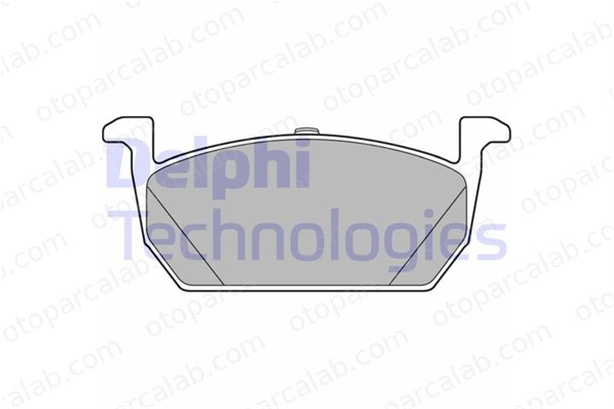 DELPHI LP3287 Fren Disk Balata Ön SEAT LEON ST LEON 2Q0698151B 2Q0698151E