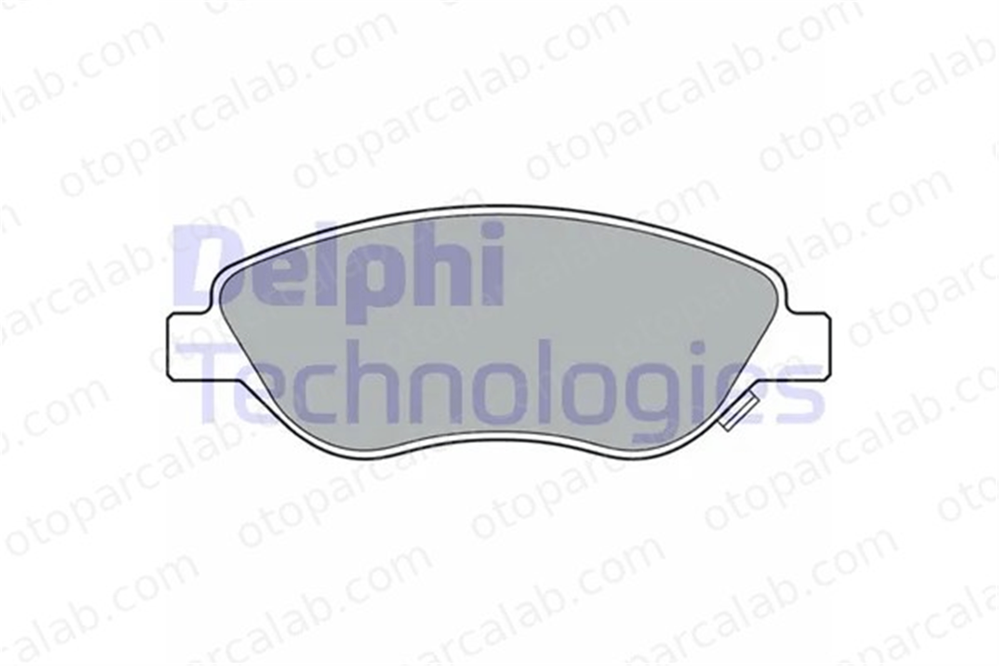 DELPHI LP3360 Fren Disk Balata Ön FIAT TIPO Hatchback TIPO Station wagon 77367923 77368553