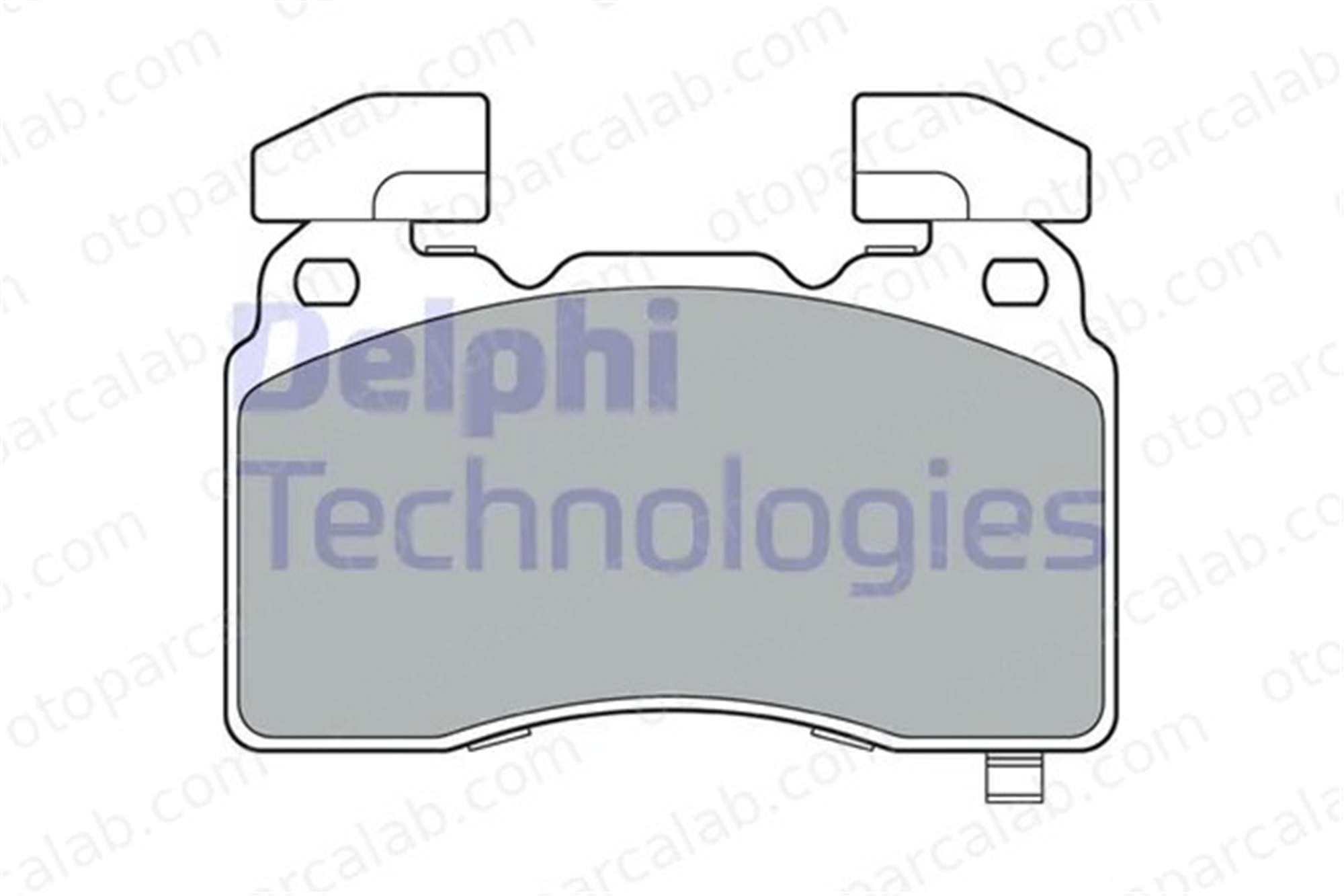 DELPHI LP3366 Fren Disk Balata Ön OPEL INSIGNIA B Grand Sport INSIGNIA B Sports Tourer 22976409 23441307