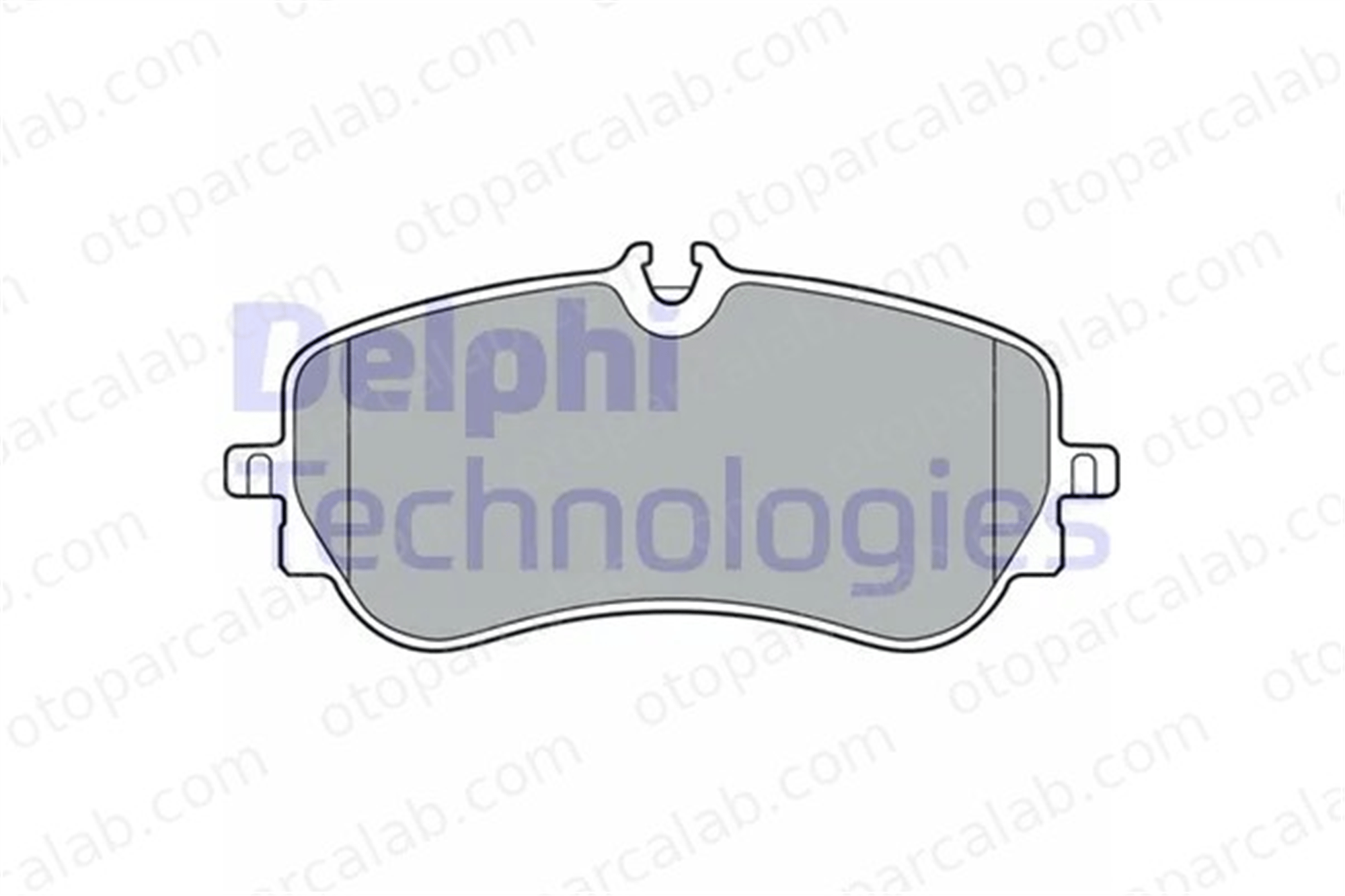 DELPHI LP3367 Fren Disk Balata Arka VW AMAROK CRAFTER Panelvan/Van 2H6698451 2N0698451