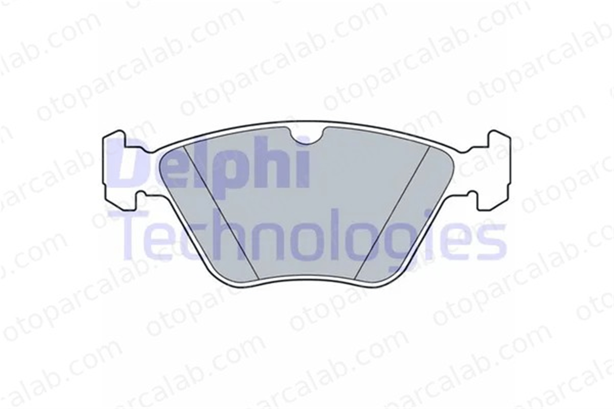 DELPHI LP3517 Fren Disk Balata Ön MERCEDES-BENZ E-SERISI E-SERISI T-Model 34208320 0034208320