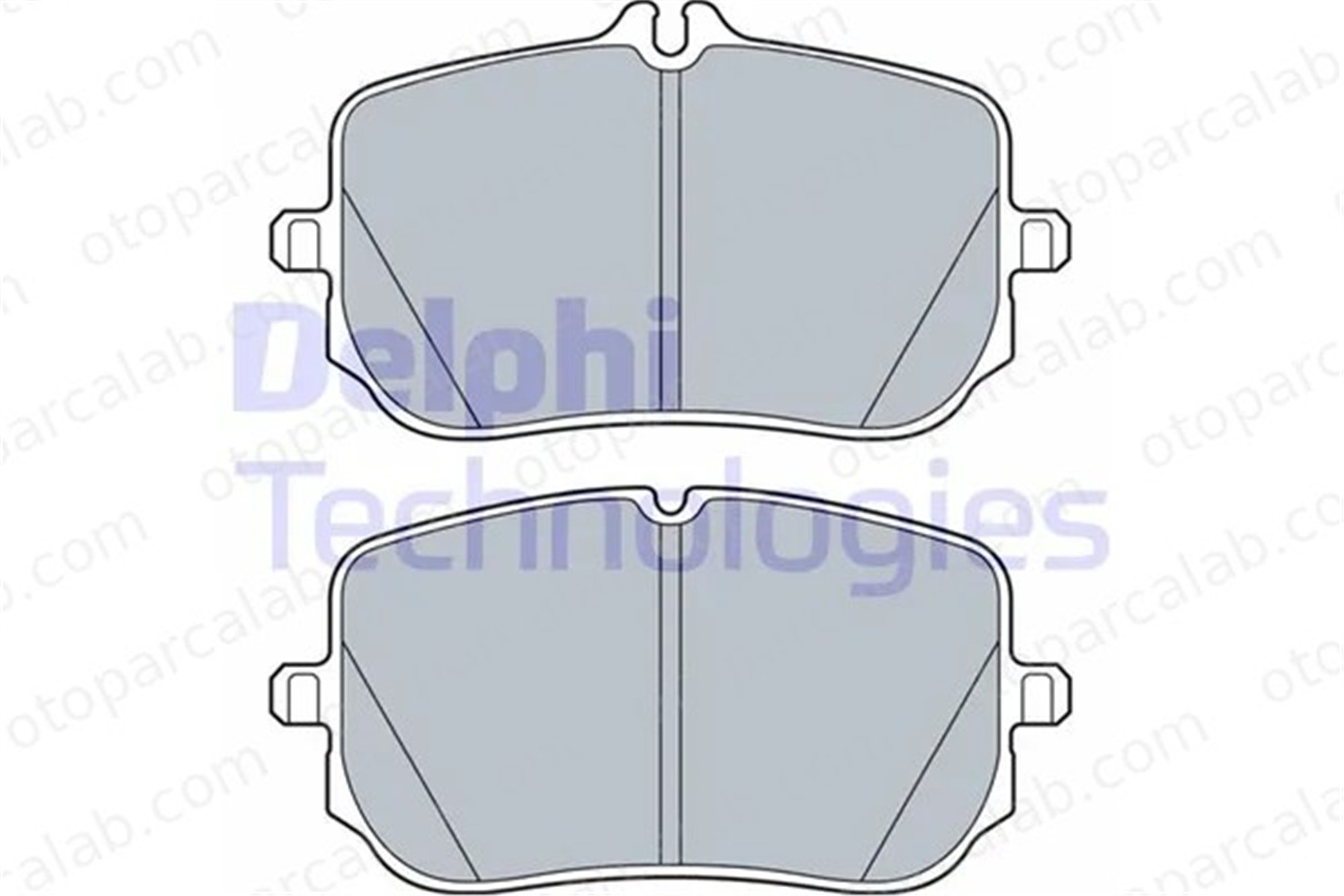 DELPHI LP3539 Fren Disk Balata Ön MERCEDES-BENZ GLA A-SERISI A0004207100 A0004205303