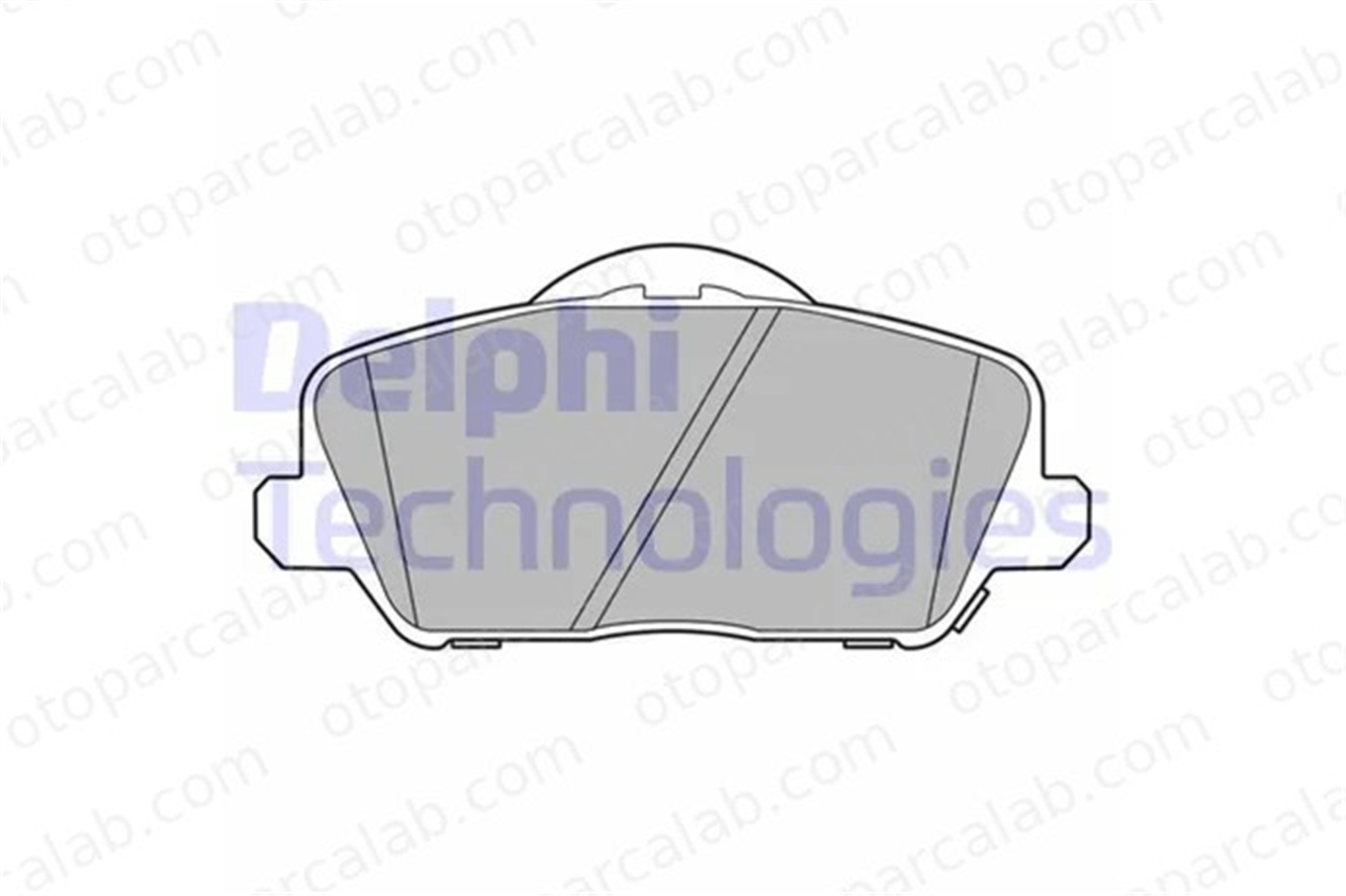 DELPHI LP3591 Fren Disk Balata Ön HYUNDAI i30 Coupe KIA CEE'D 58101A6A70 S58101A6A70