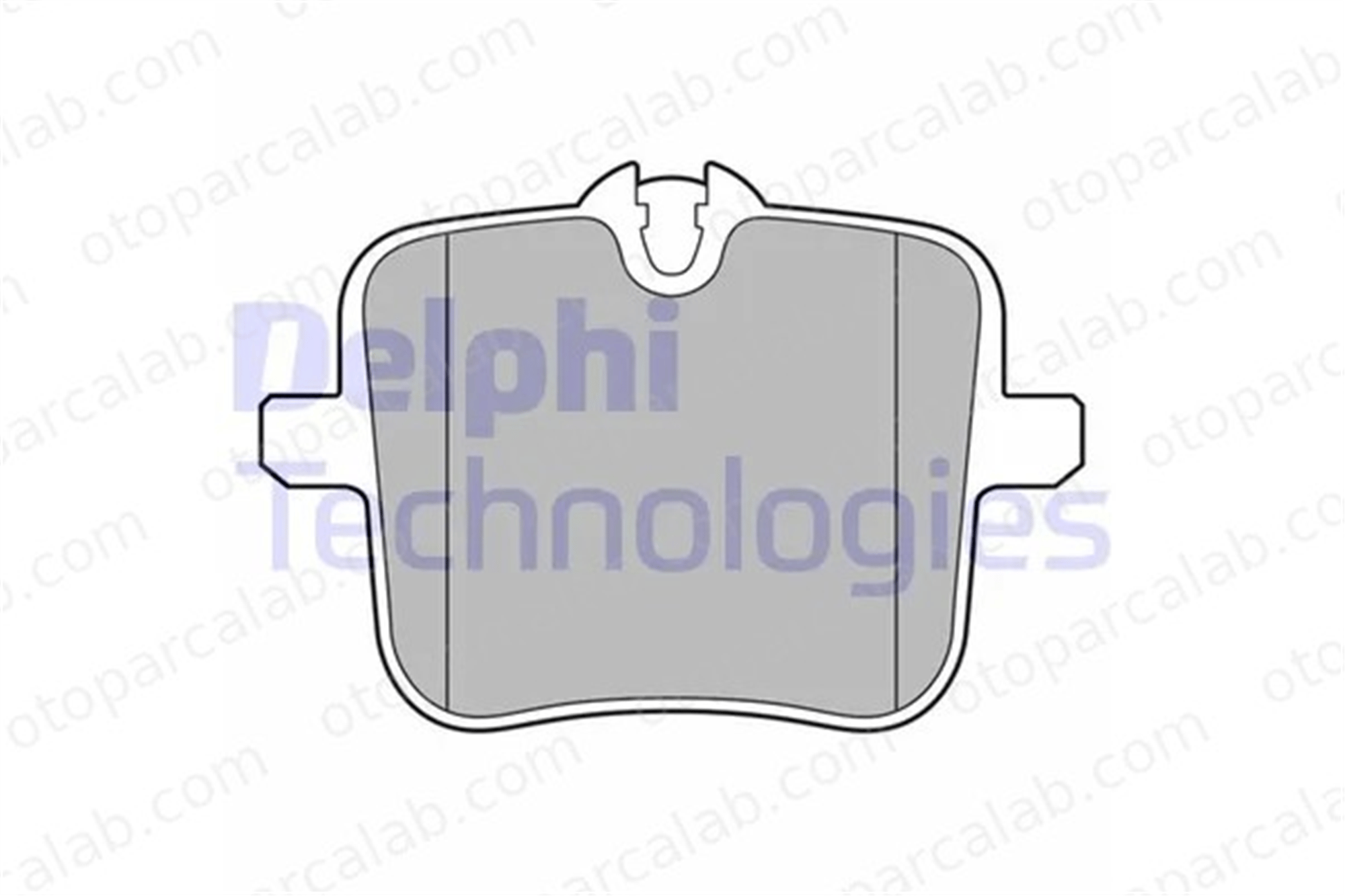 DELPHI LP3617 Fren Disk Balata Ön BMW X5 X6 34216885362 34207883269