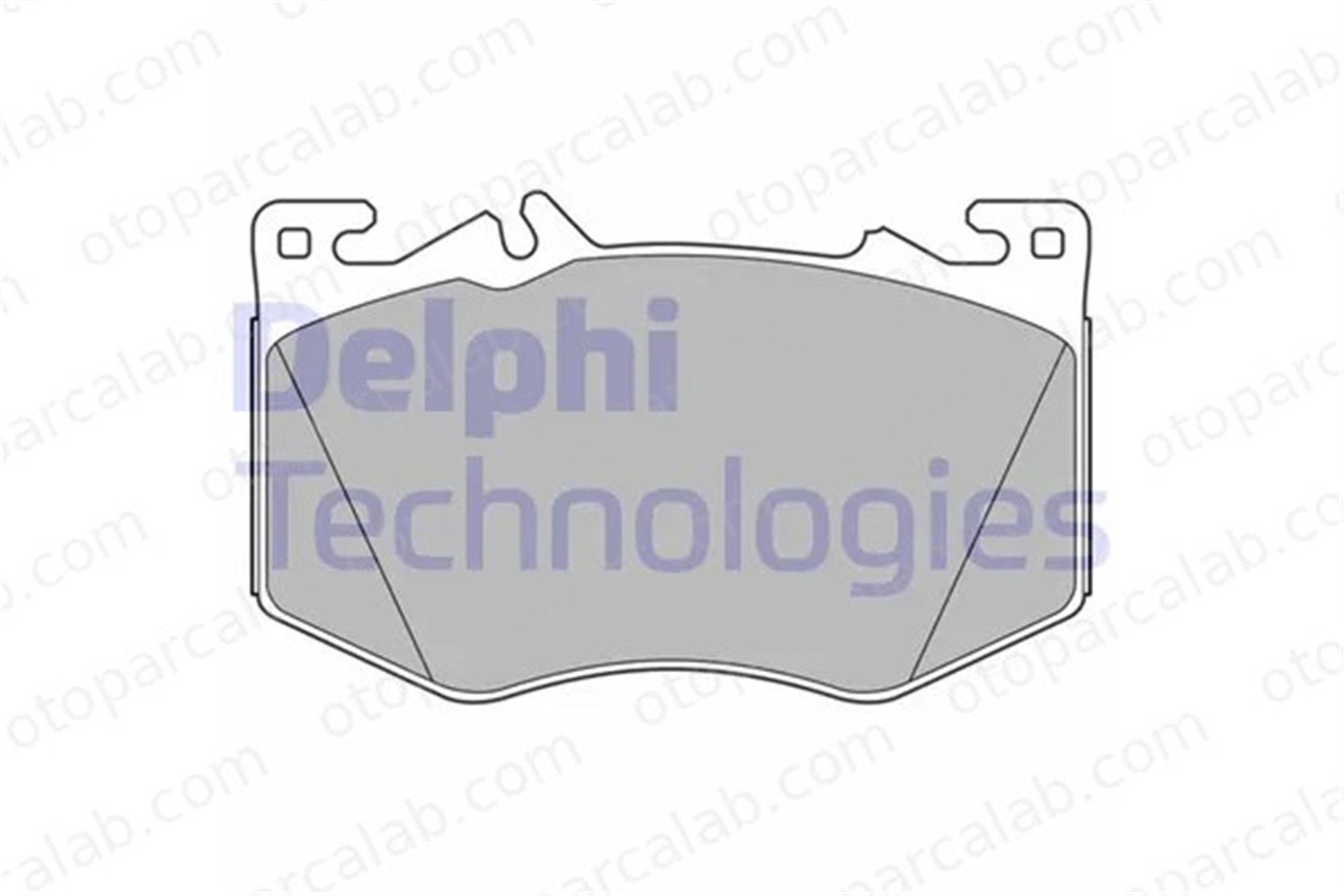 DELPHI LP3620 Fren Disk Balata Ön MERCEDES-BENZ A-SERISI CLA 4201103 0004201103