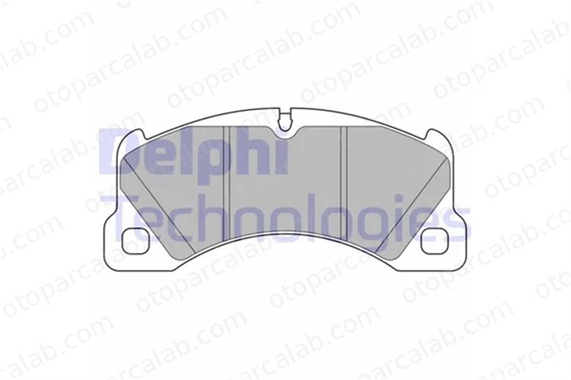 DELPHI LP3629 Fren Disk Balata Ön PORSCHE PANAMERA CAYENNE 95835193920 95835193910