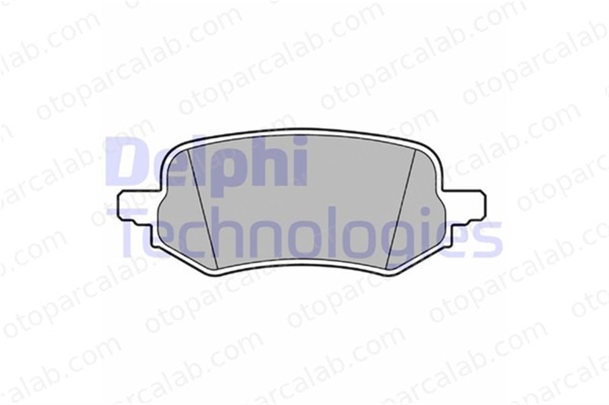 DELPHI LP3649 Fren Disk Balata Ön FORD PUMA 2413374 2551324