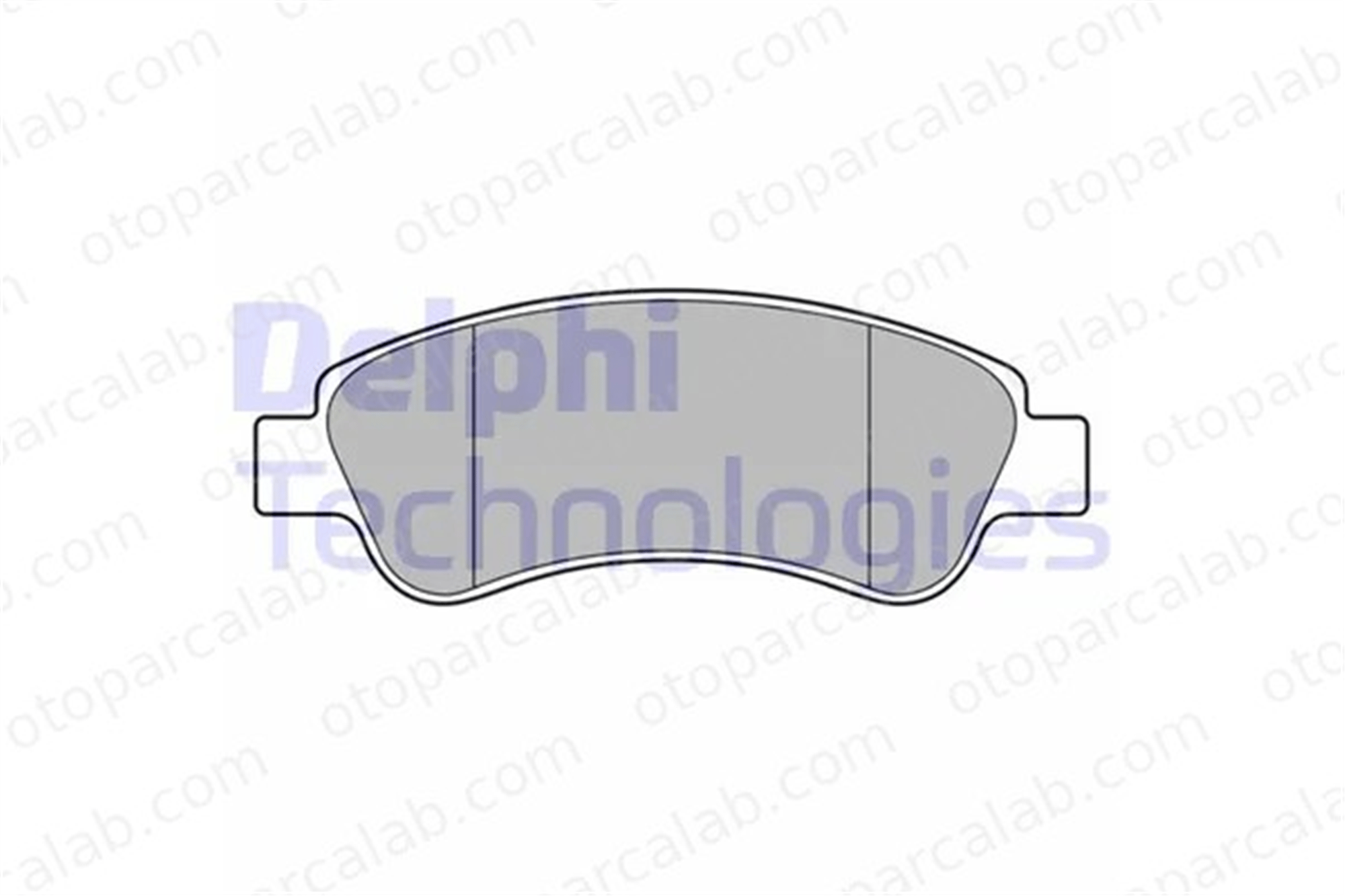 DELPHI LP3660 Fren Disk Balata Ön OPEL CORSA F CORSA F Kasa/eğik arka 1647863780