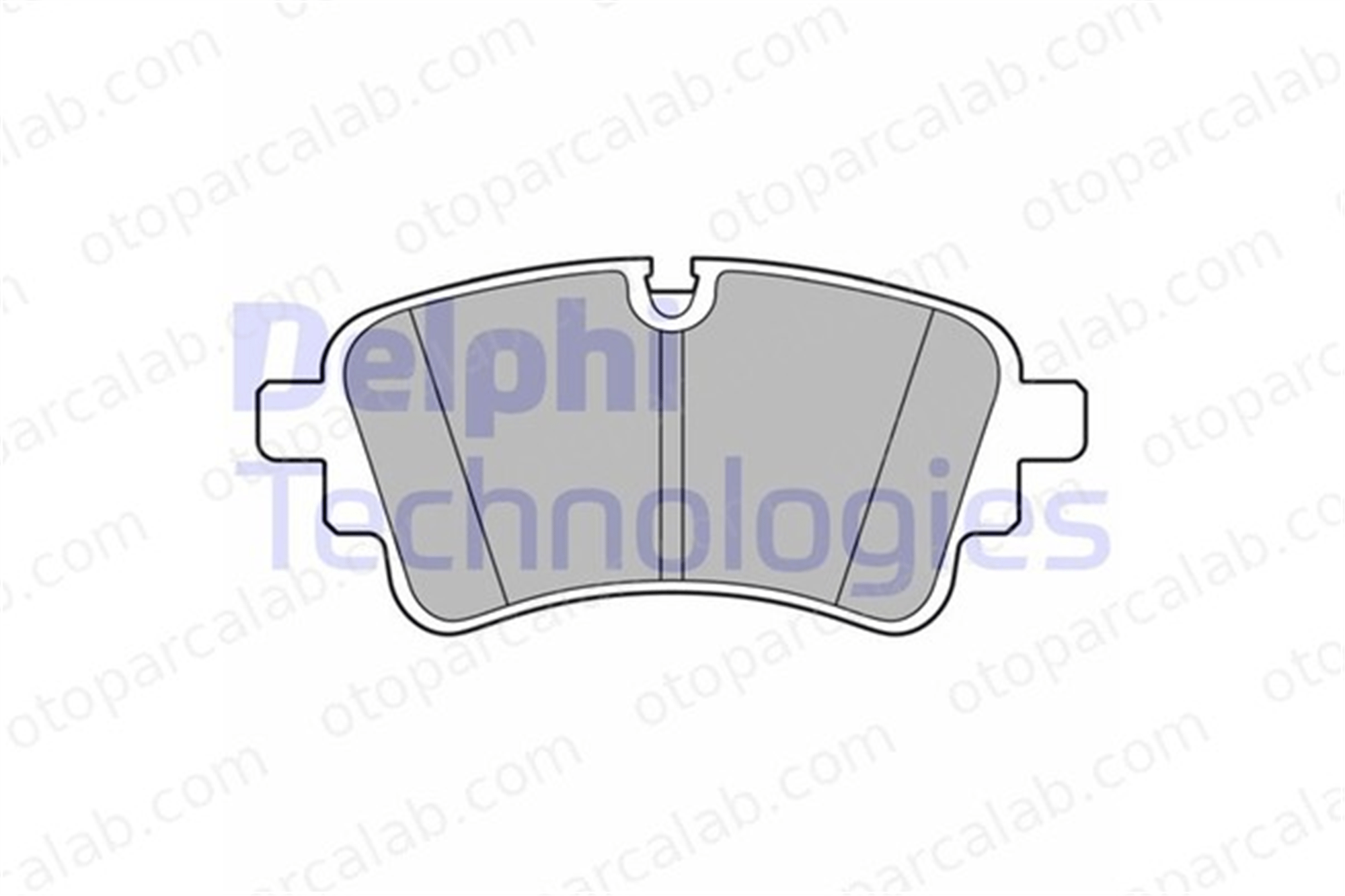 DELPHI LP3670 Fren Disk Balata Arka AUDI A5 Sportback A5 4N0698451D 80A698451G