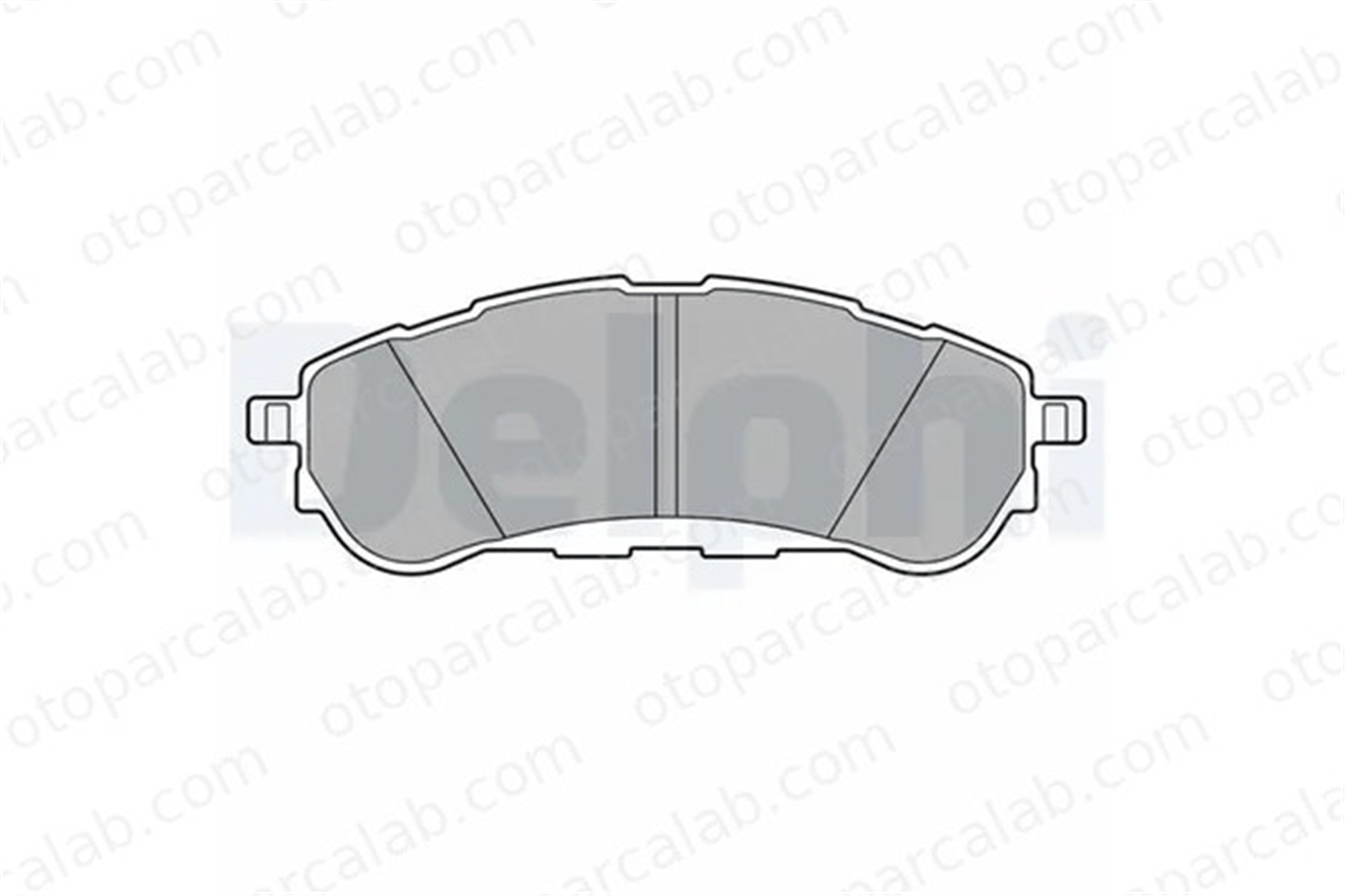 DELPHI LP3707 Fren Disk Balata Arka FORD RANGER JB3C2M007AB 2230083