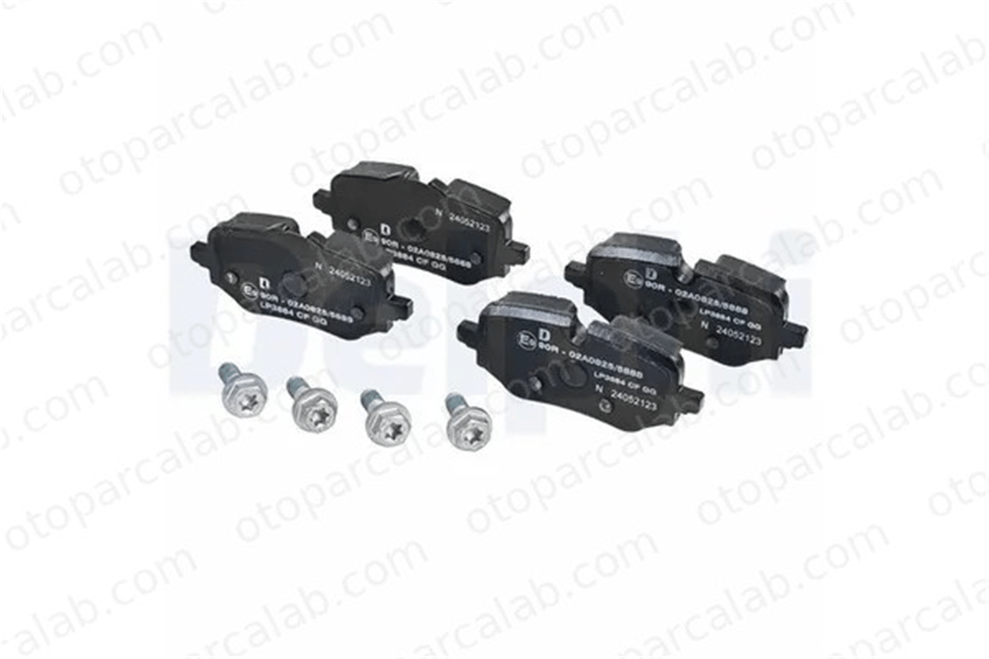 DELPHI LP3884 Fren Disk Balata Arka BMW X1 34208834998 34208882958