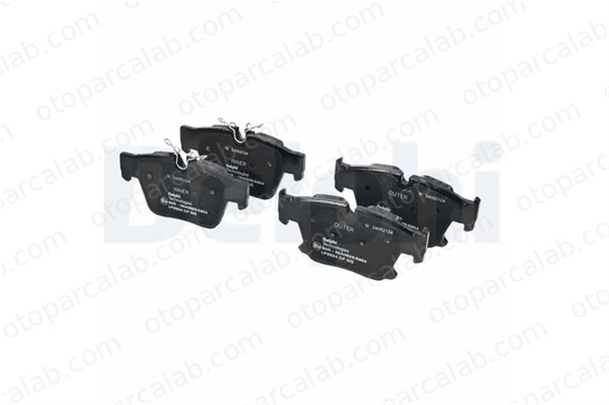 DELPHI LP3924 Fren Disk Balata Arka BMW 5 34208842965