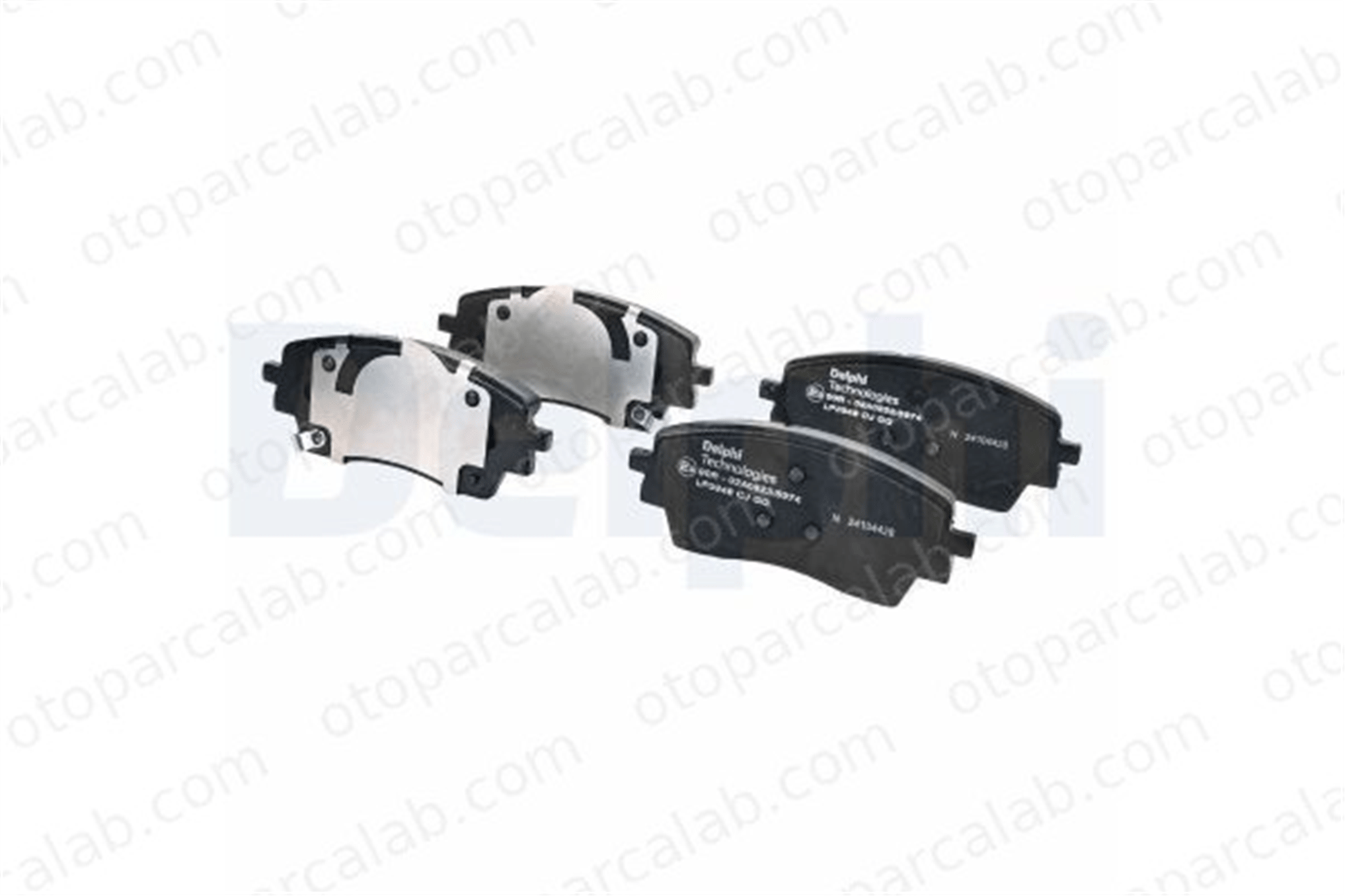 DELPHI LP3948 Fren Disk Balata Ön HYUNDAI KONA 58101BEA15