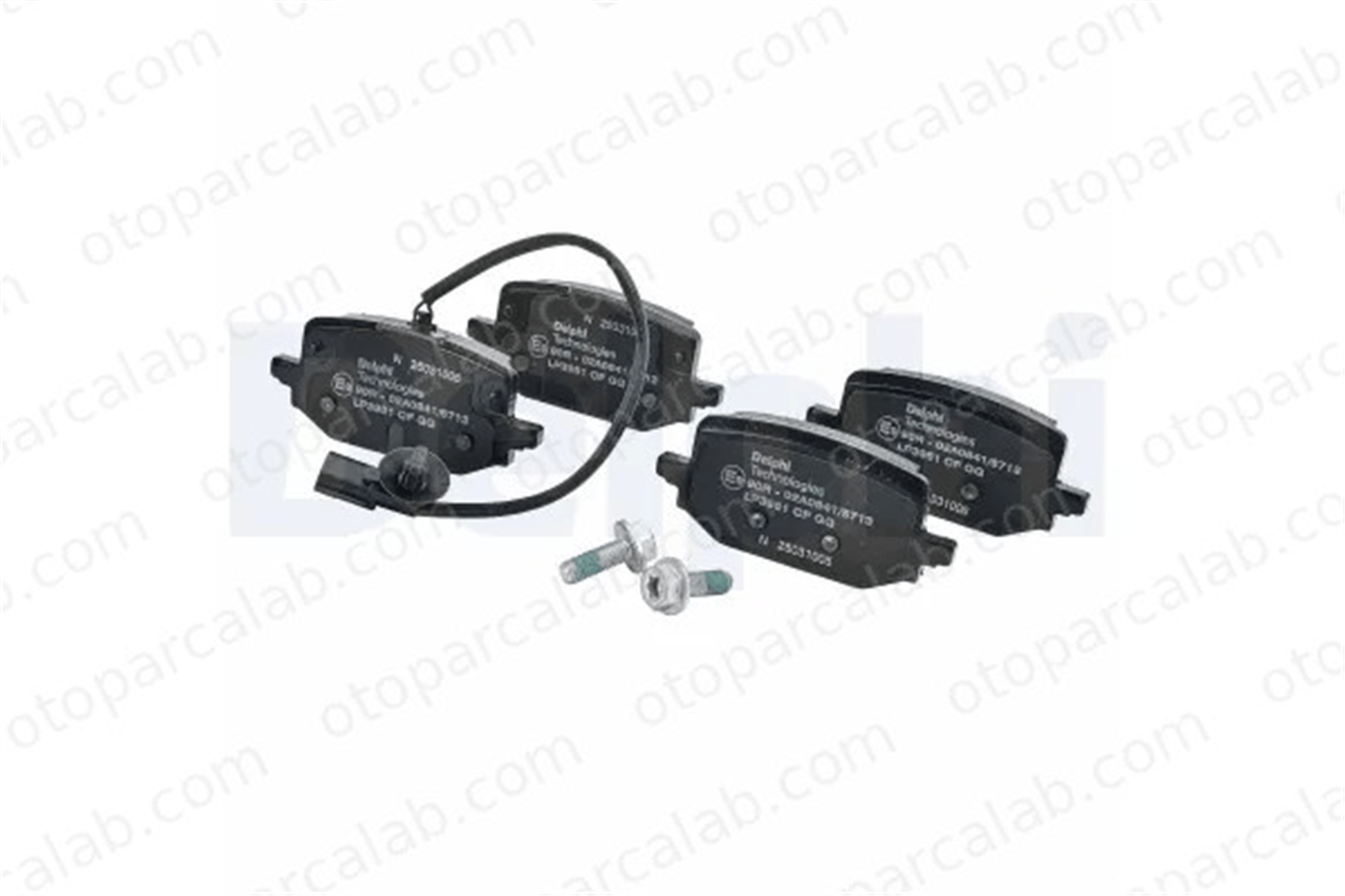 DELPHI LP3951 Fren Disk Balata Arka FORD TRANSIT Platform şasi A420420490 A4204206200